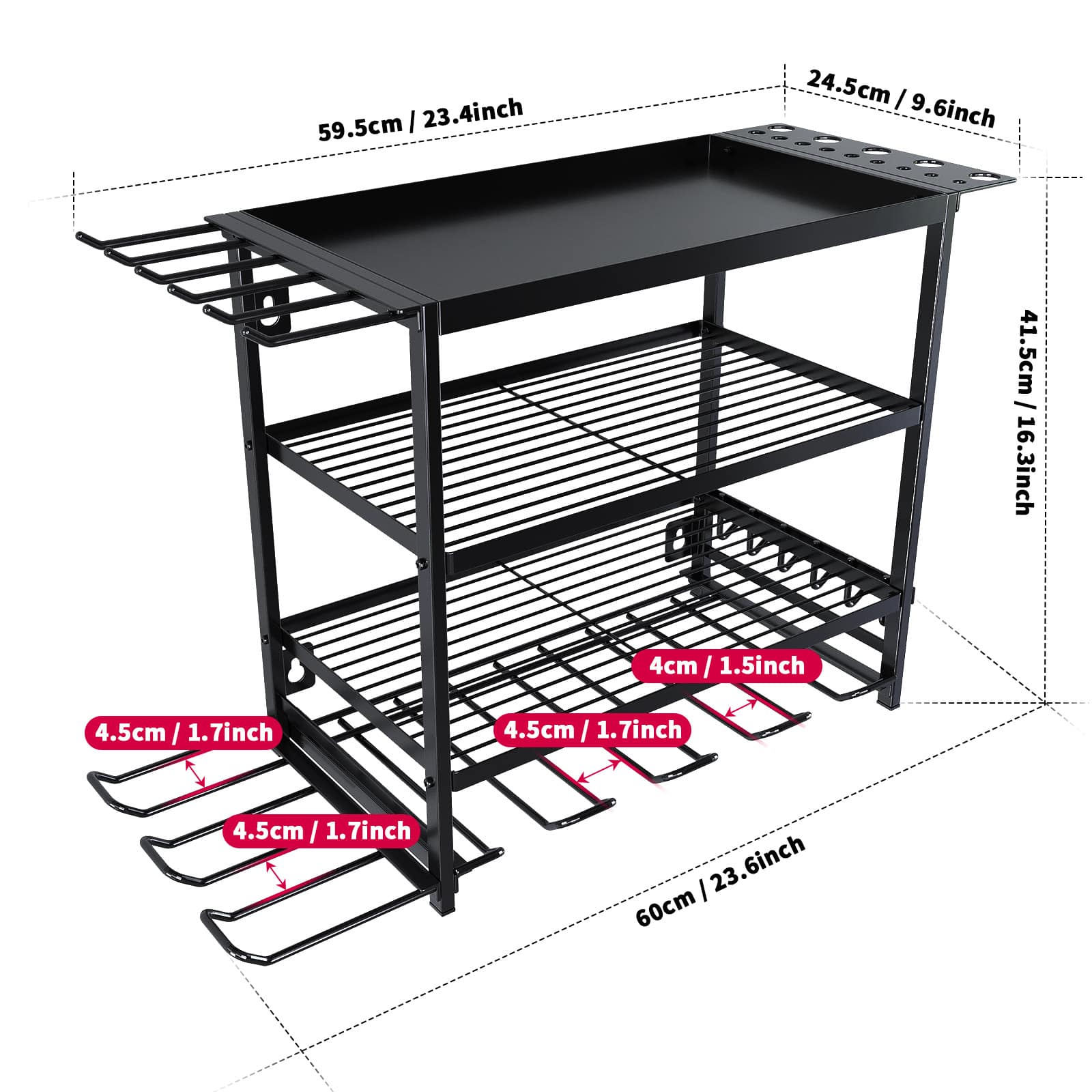 WhizMax WLS-FQZDN-V3NYPD7B Kitchen-Utensil-Holder - View #3
