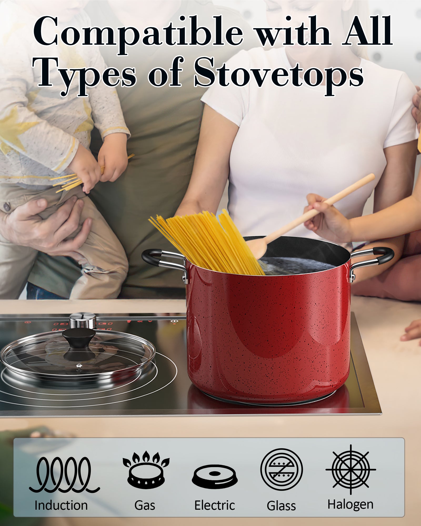 Cook N Home 02863 Stock-Pots - View #2