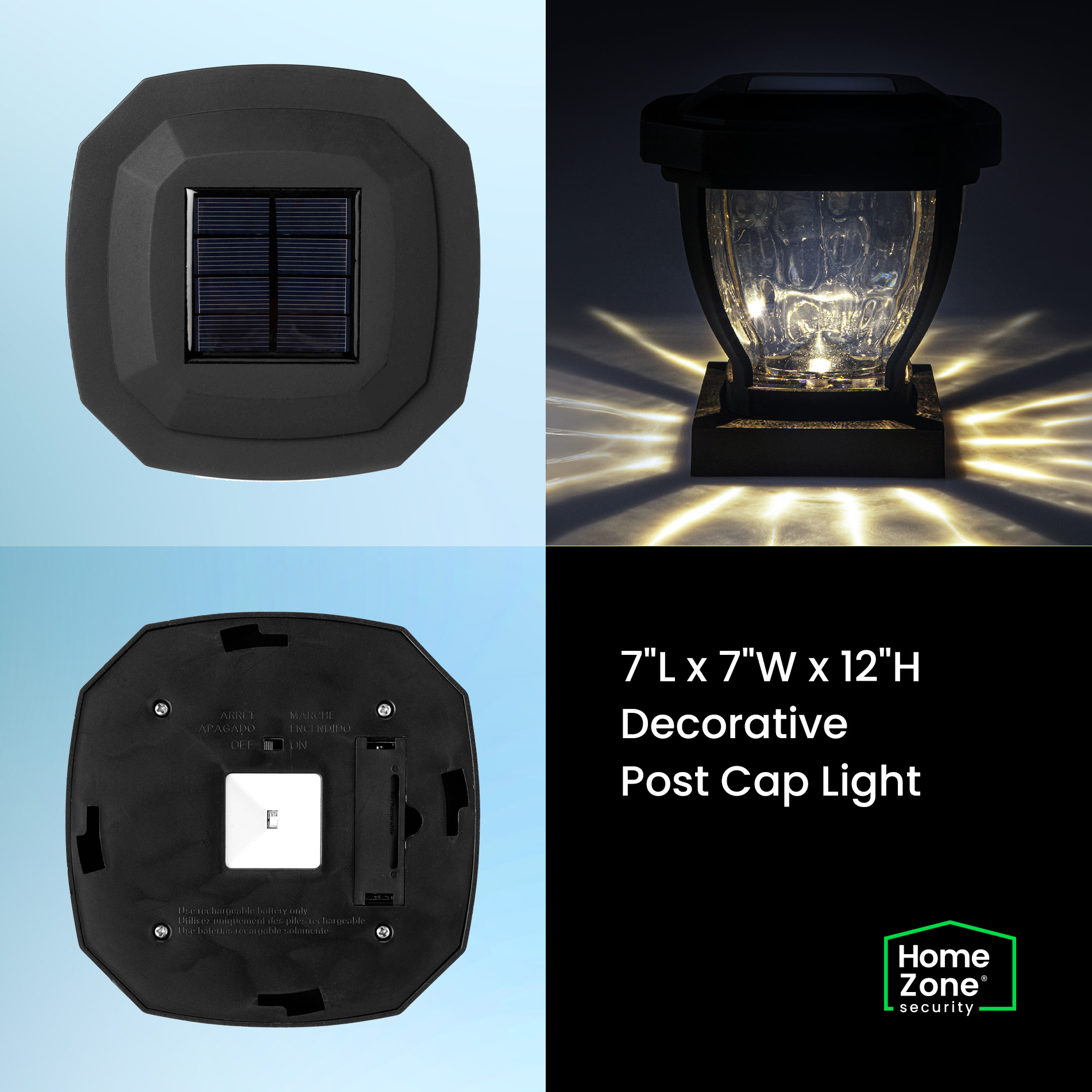 Home Zone Security ELI1582V Deck-Lights - View #7