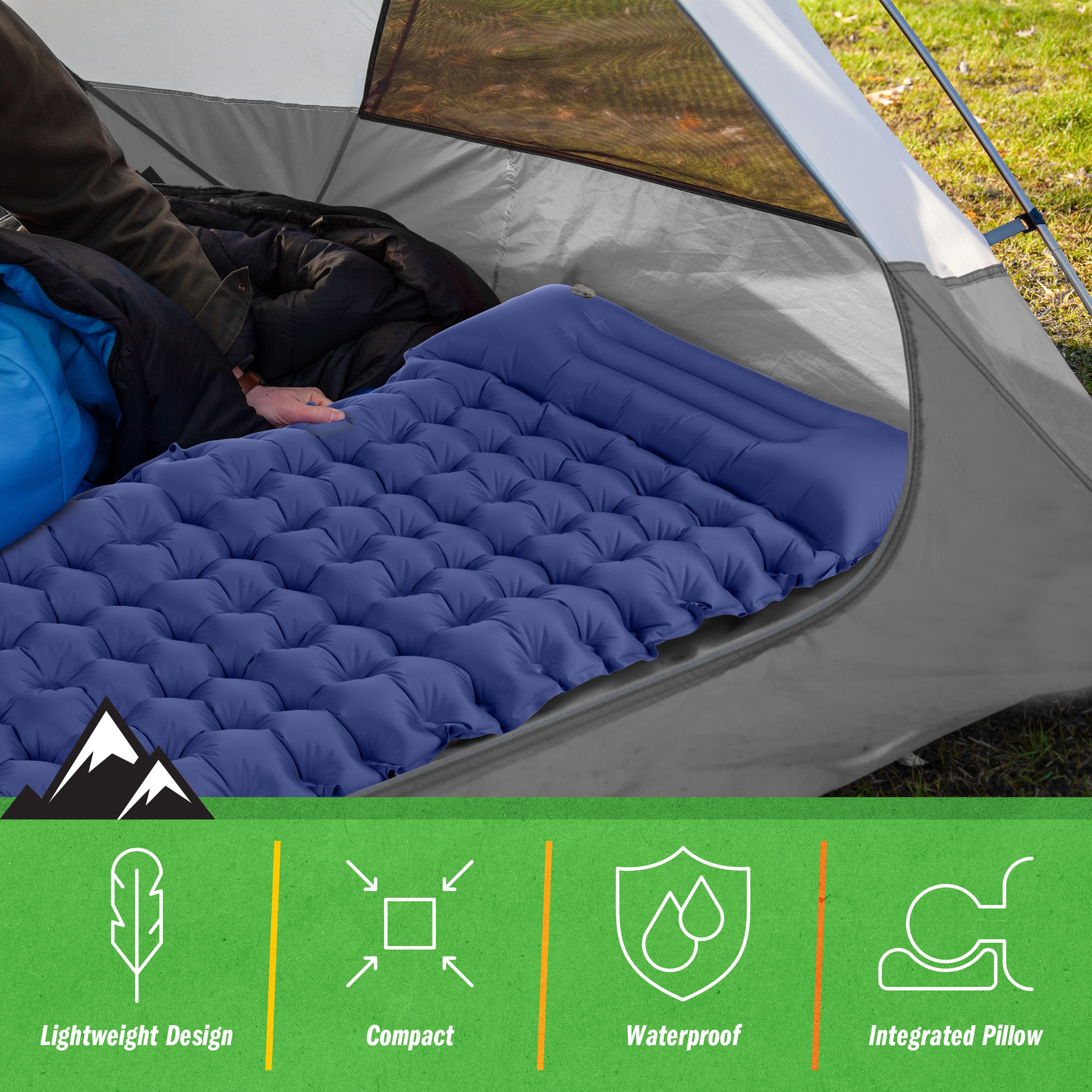 Compact camping clearance mattress