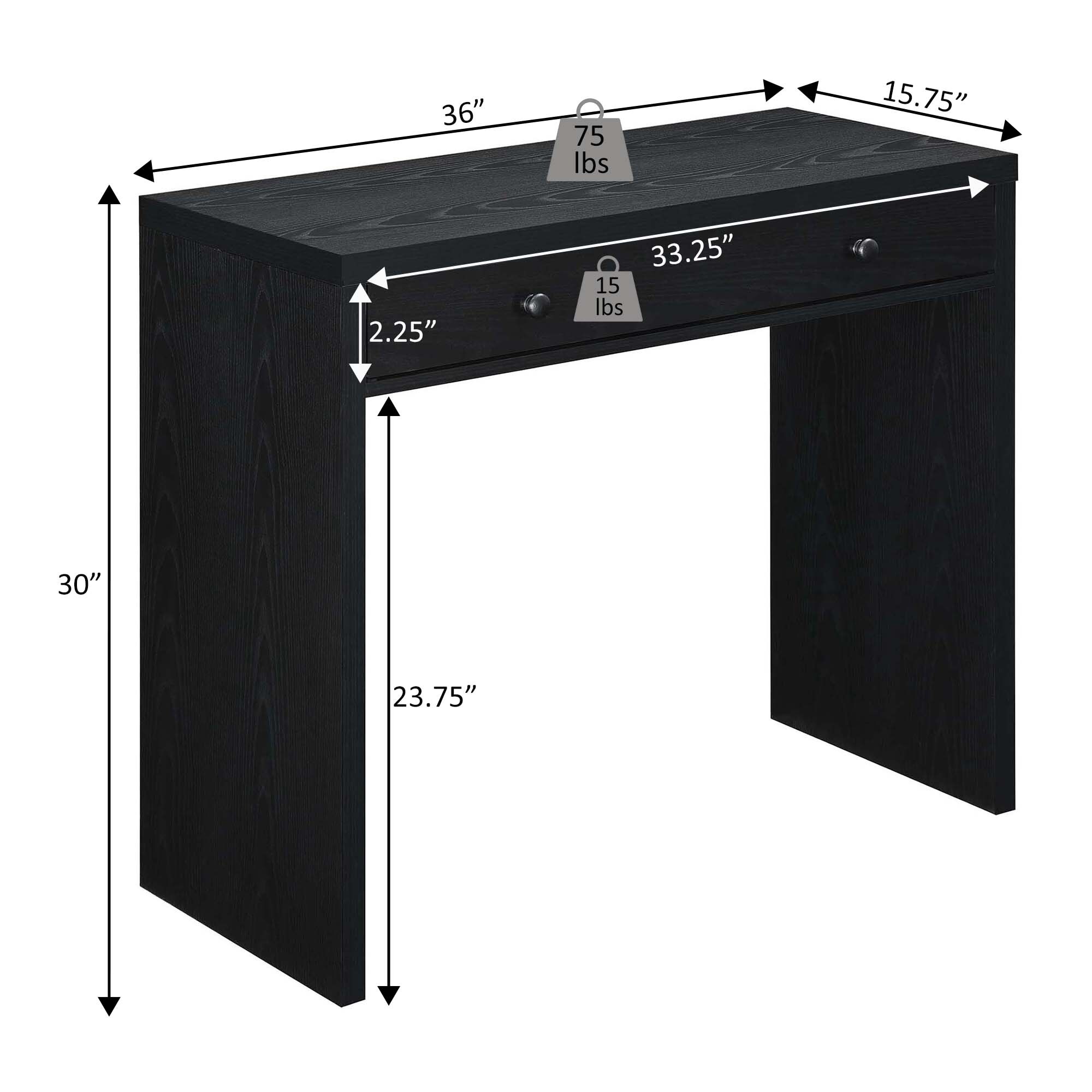 Convenience Concepts R4-0702 desks - View #4