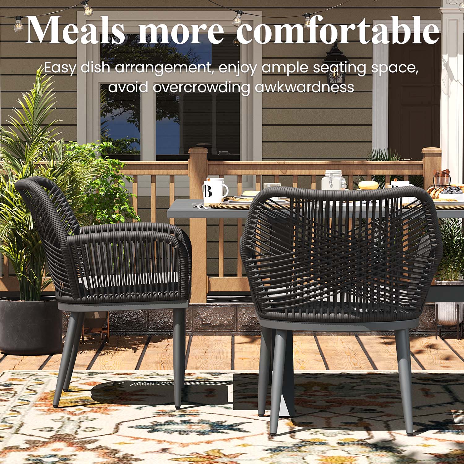 LayinSun CY03-PDS6341 Patio-Dining-Sets - View #6