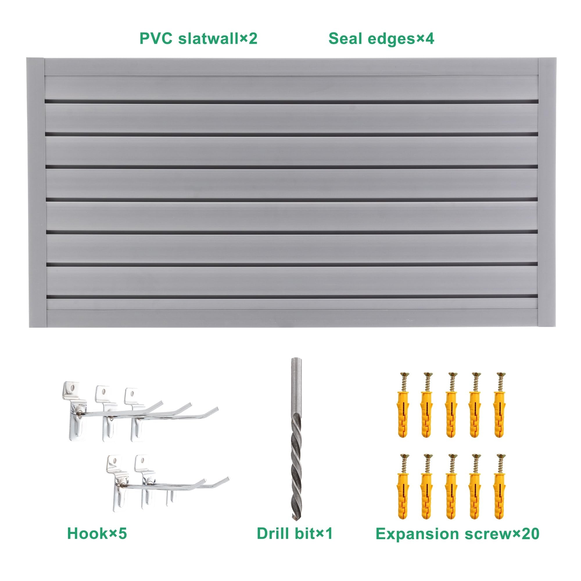 Etokfoks LETPFG63Y Garage-Storage-Rail-Sys-Acc - View #3