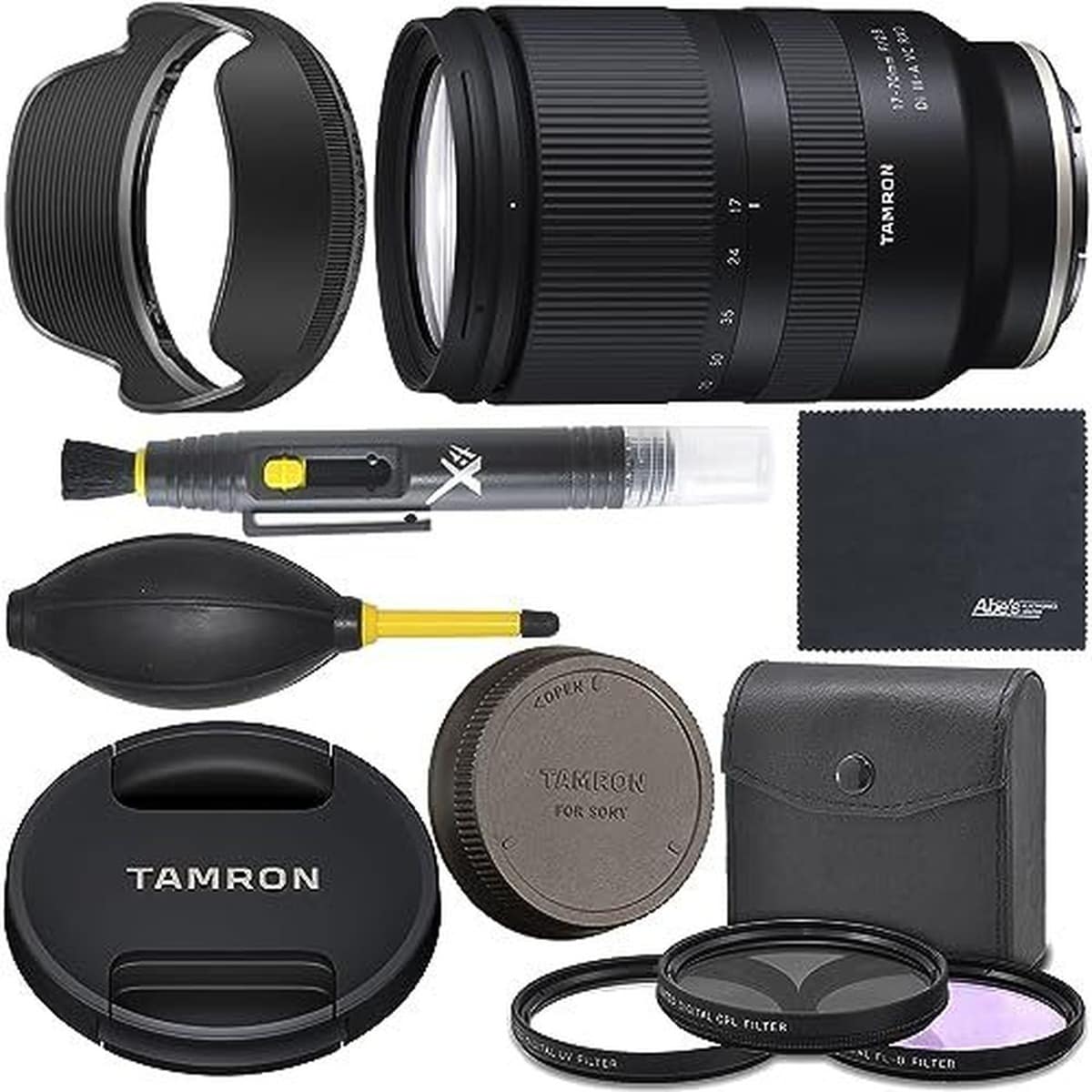Tamron ZoomSpeed Bundle for:  17-70mm f/2.8 Di III-A VC RXD Lens for Sony E (AFB070S-700) + ZoomSpeed Pro Kit Combo Bundle