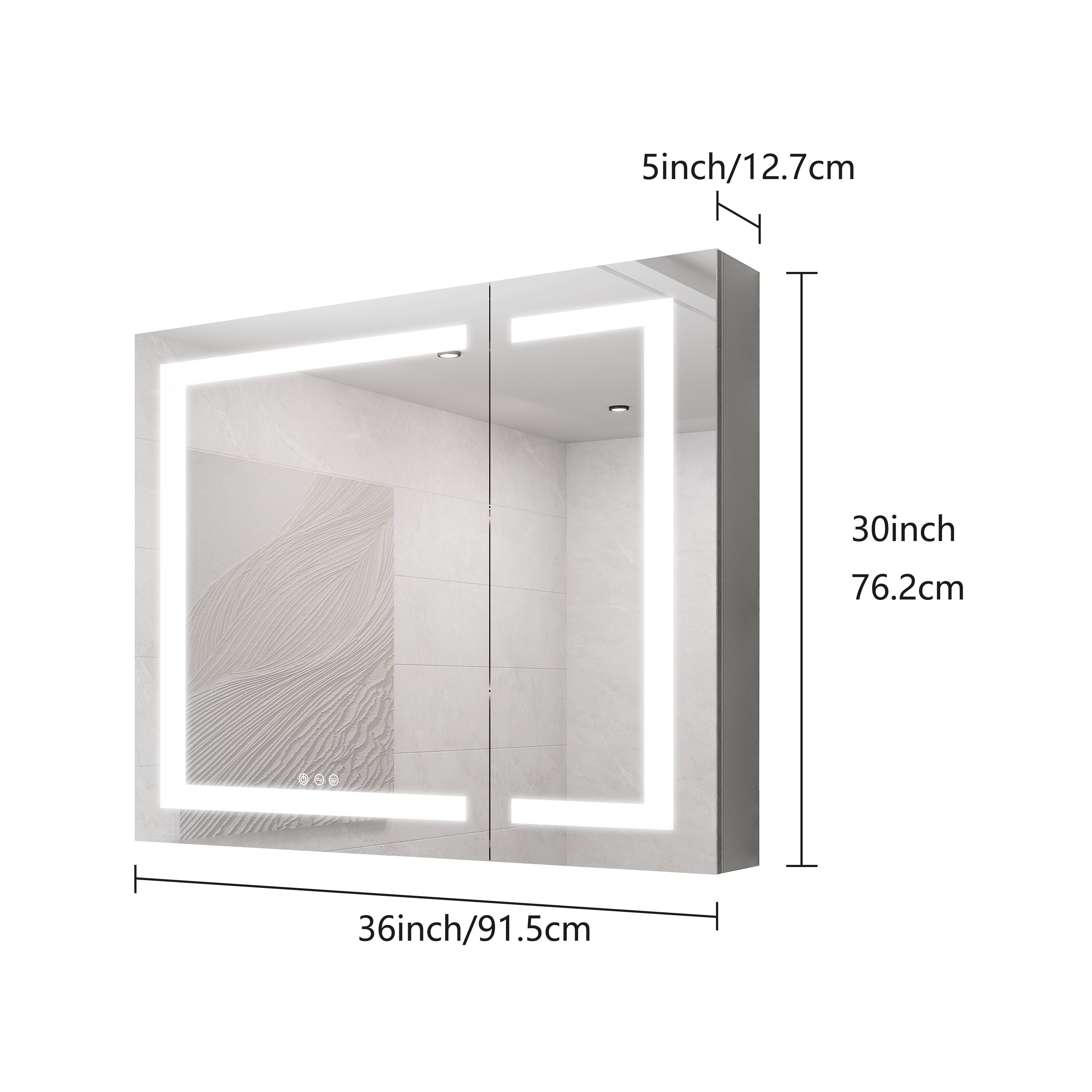 Forclover HBM-5196 Bathroom-Medicine-Cabinets - View #10