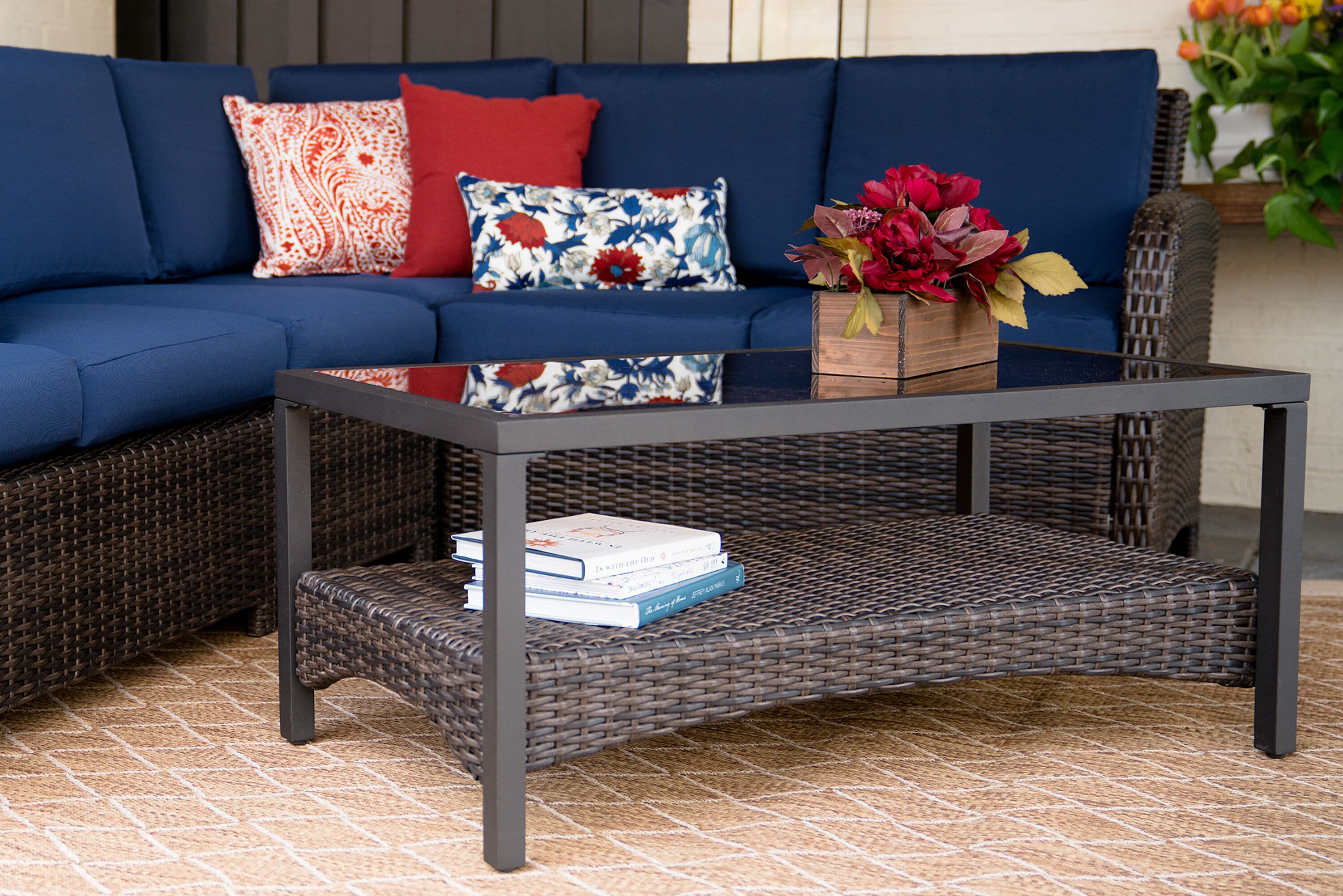 Leisure Made 779665-NVY Patio-Sofas-Daybeds - View #4