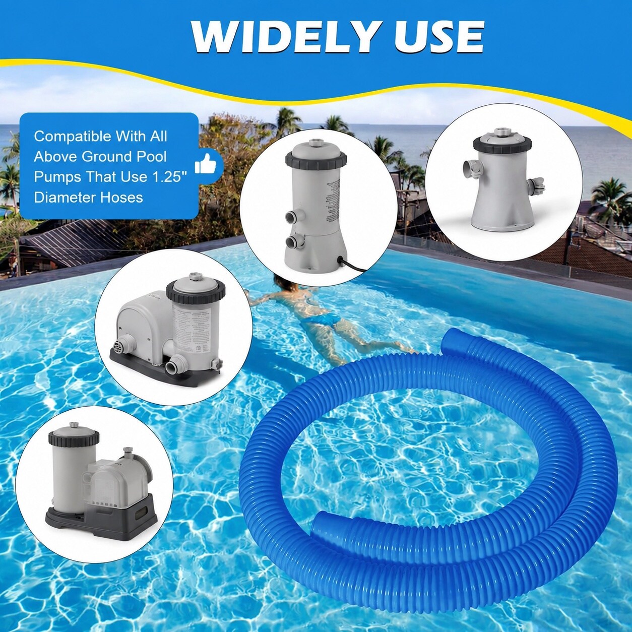KIWDZFU LKI0818A1891 Pool-Hoses - View #4