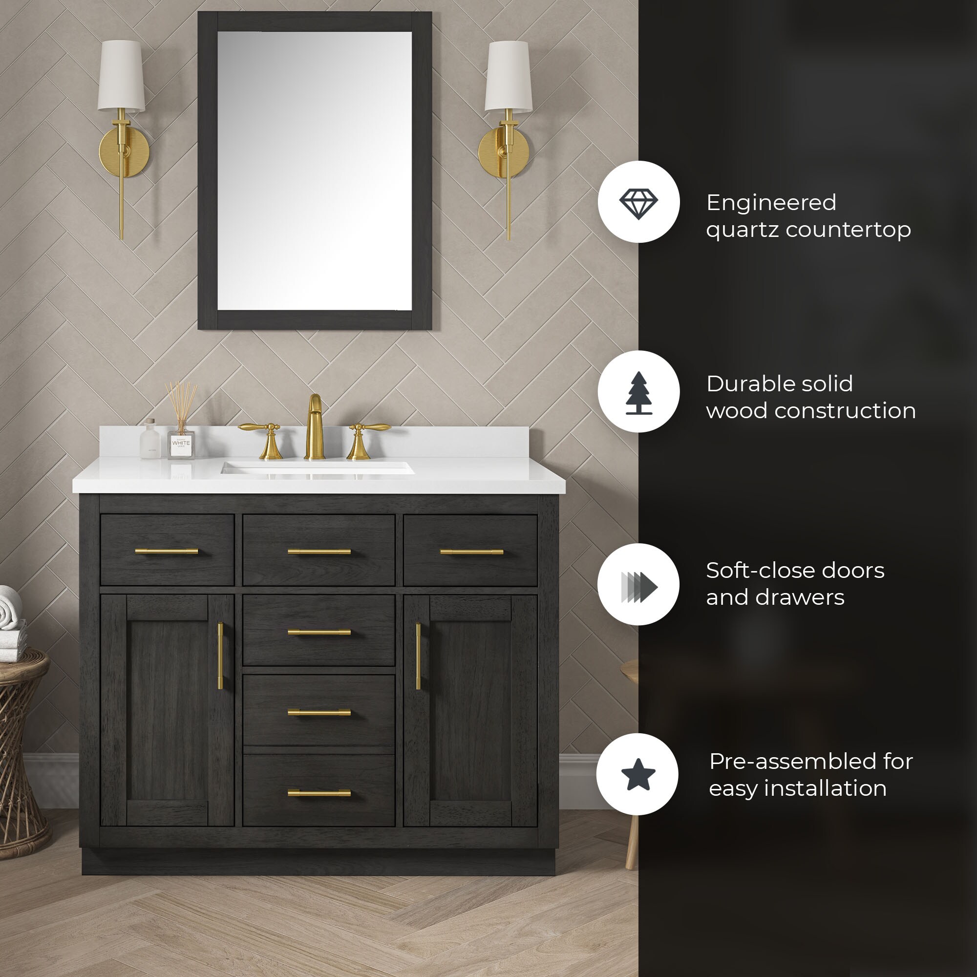 OVE Decors 15VVA-BAIL42-178 Bath-Vanity-Combo - View #4