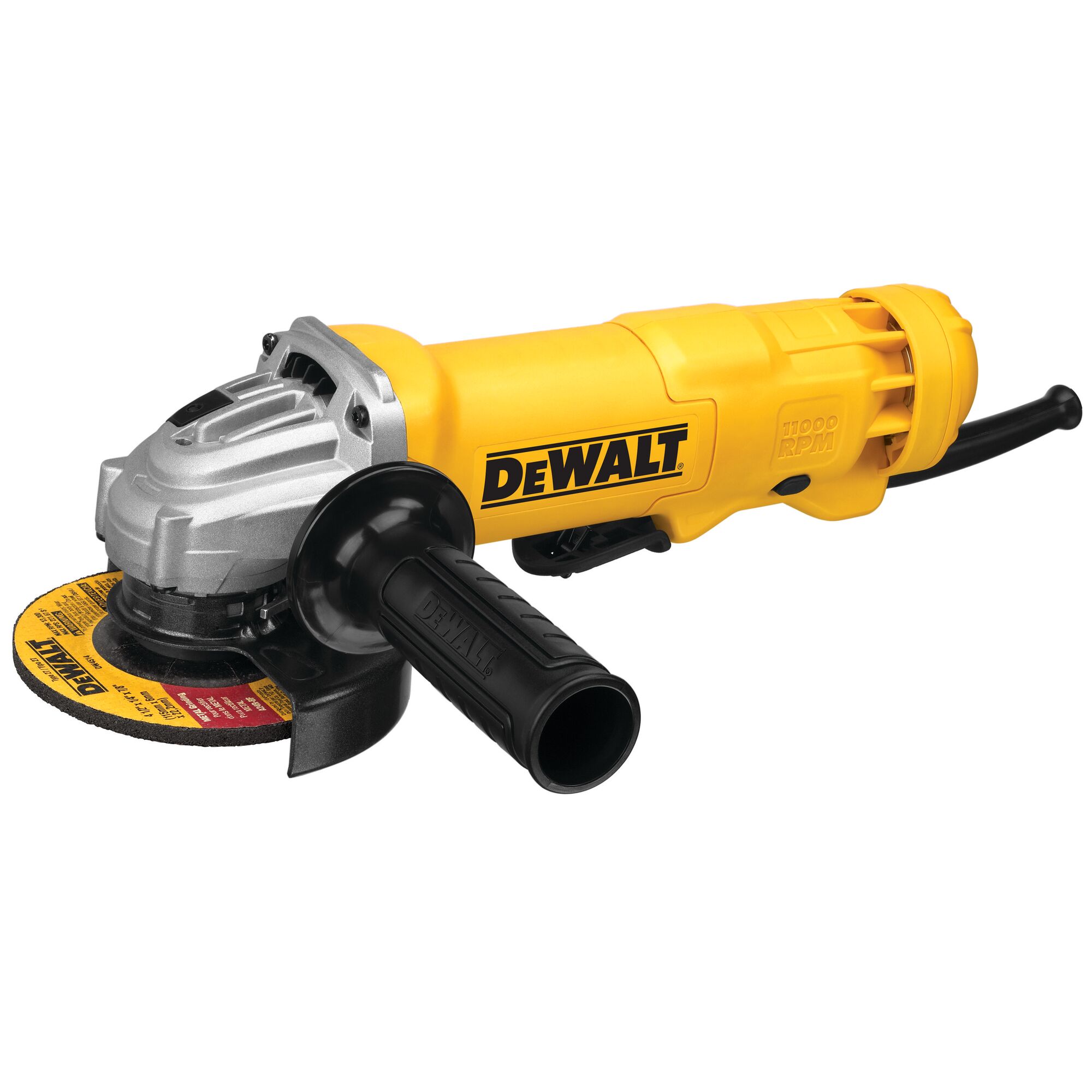 DEWALT 4.5-in 11 Amps Paddle Switch Corded Angle Grinder in the Angle  Grinders department at