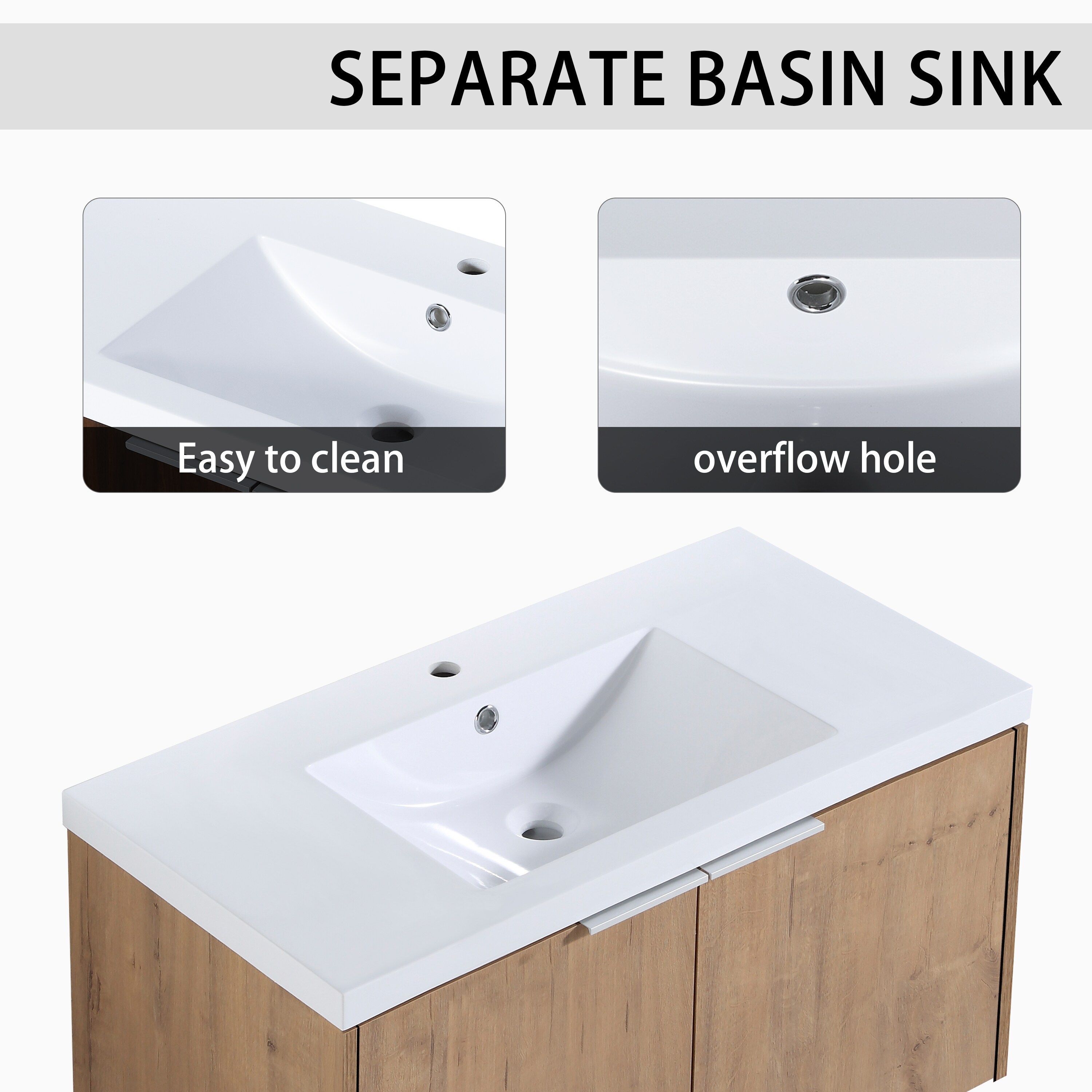 Wooakway FXLS0606-605BV051 Bath-Vanity-Combo - View #8