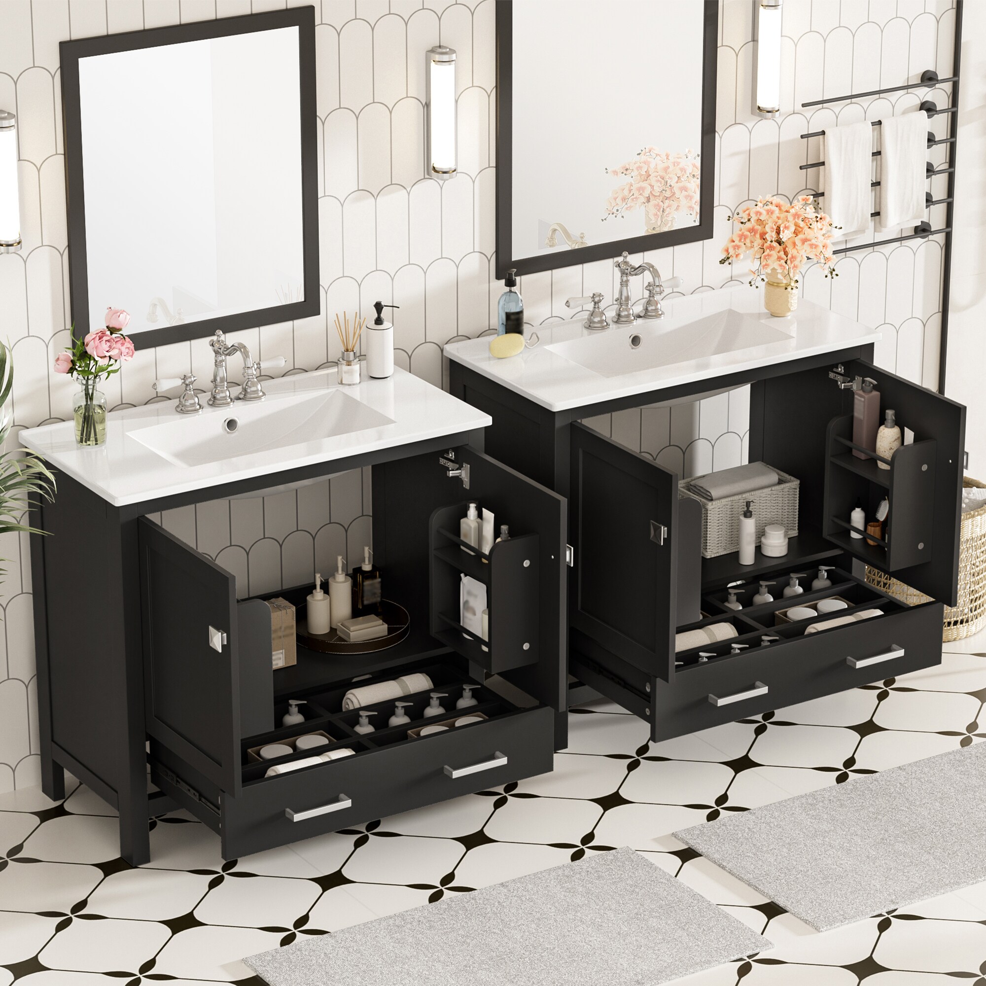 ModernLuxe L3P-N729P000006B Bath-Vanity-Combo - View #2