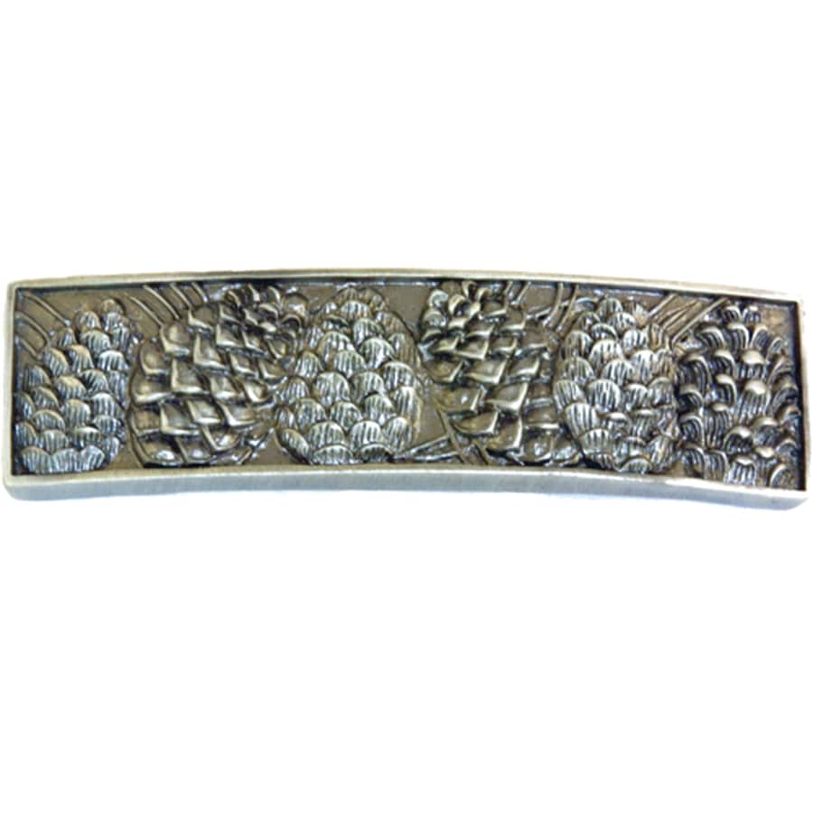 Sierra Lifestyles 681487 3-in , 76mm Center to Center Pewter Rectangular Handle