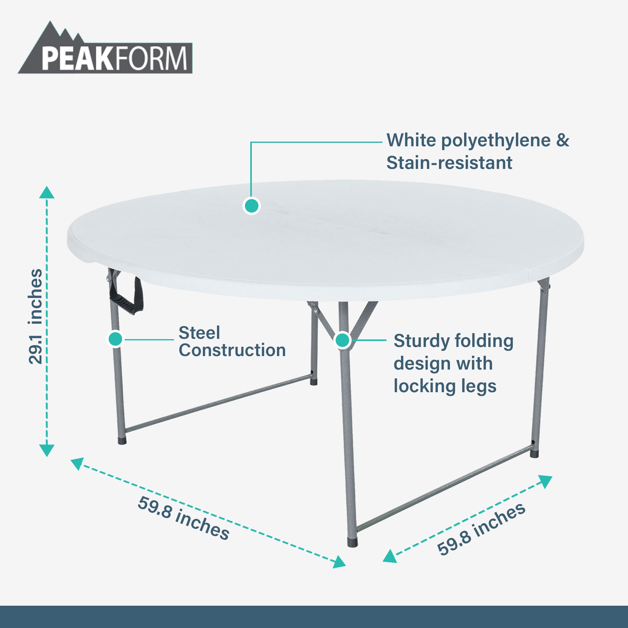 Peakform 399818 Folding-Tables - View #3
