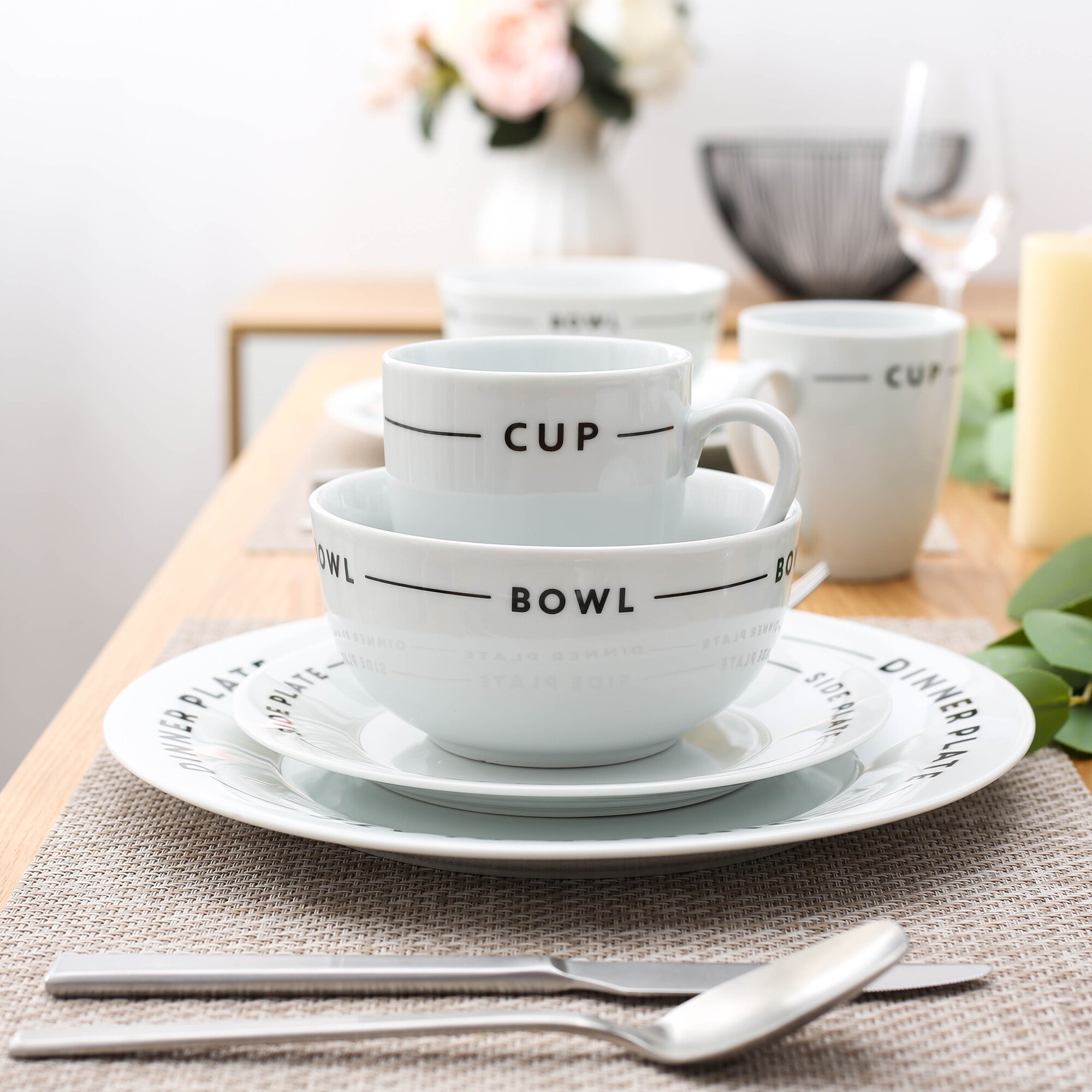 CASAINC MH-MINO-16 dinnerware - View #3