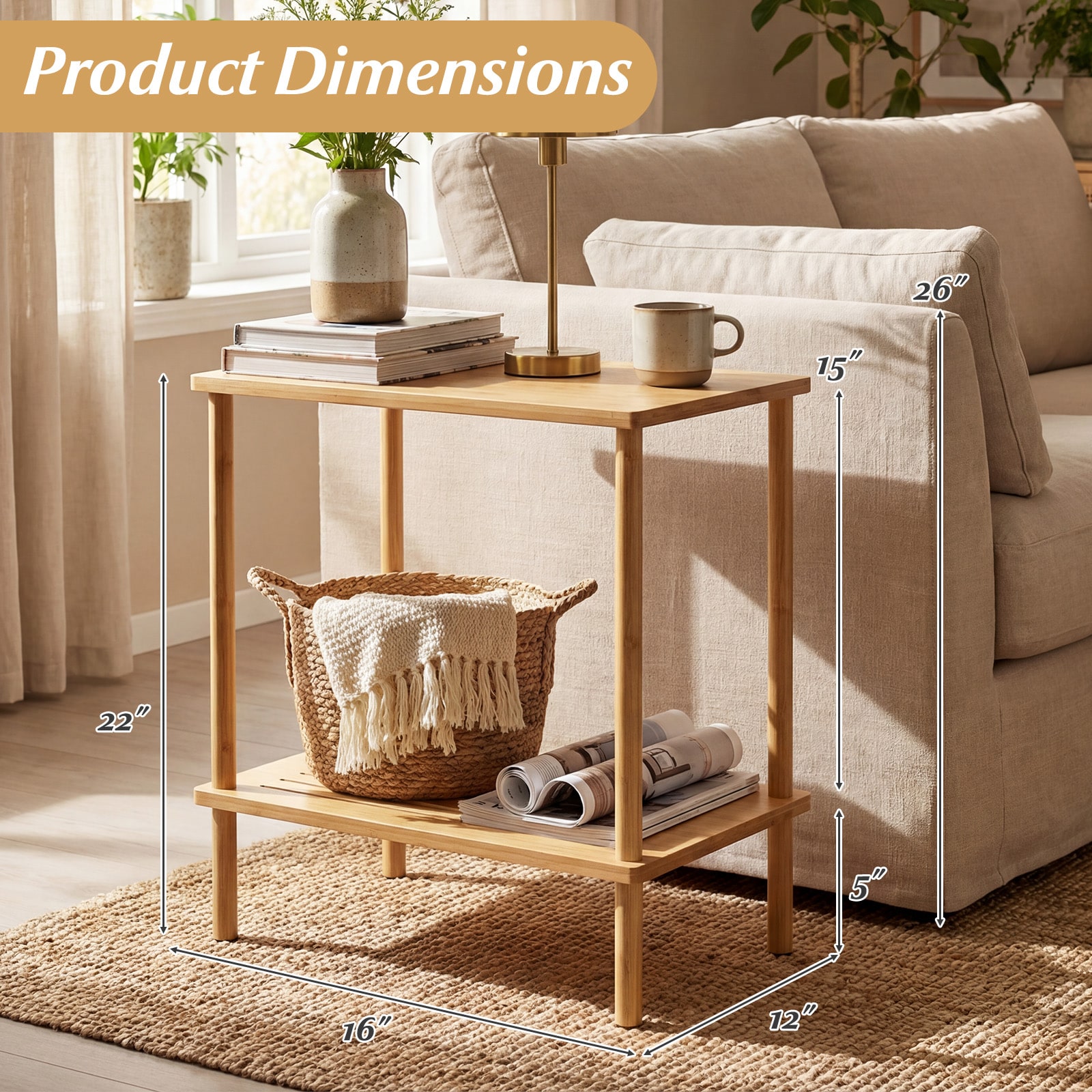 Volenca VOL-UBGWSZ End-Tables - View #3