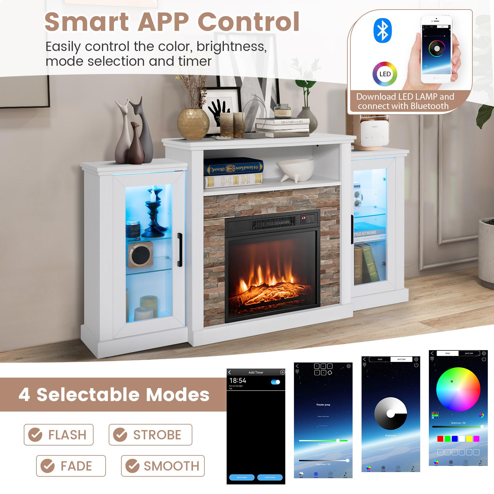 BABOOM BOM-81US-WH-CO Electric-Fireplaces - View #5