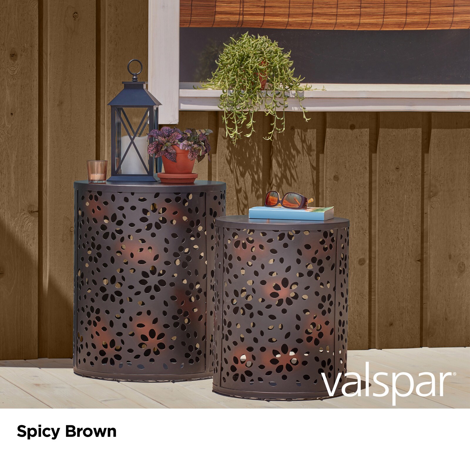 valspar spicy brown