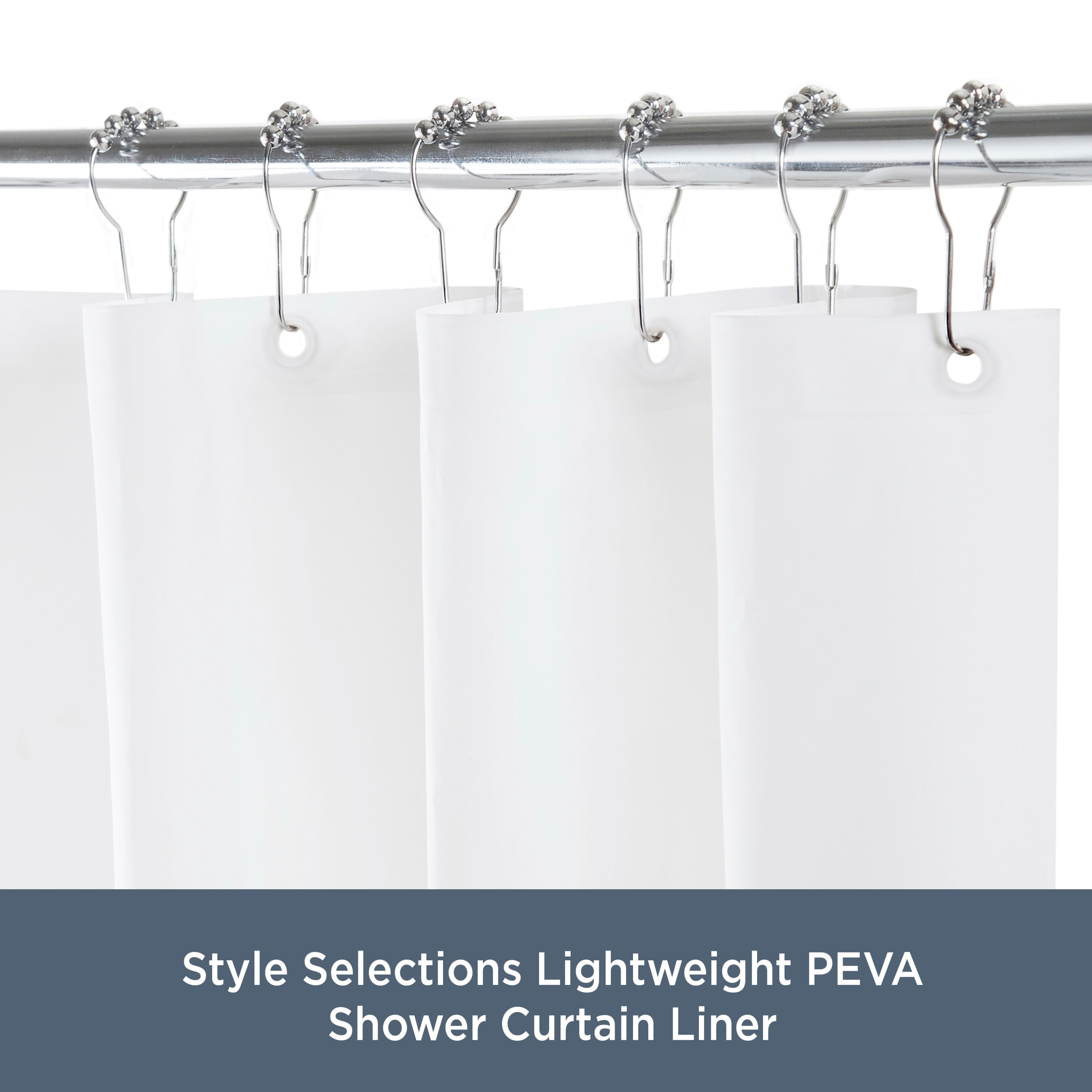 Style Selections LW61430PDQ Shower-Curtains-Liners - View #3