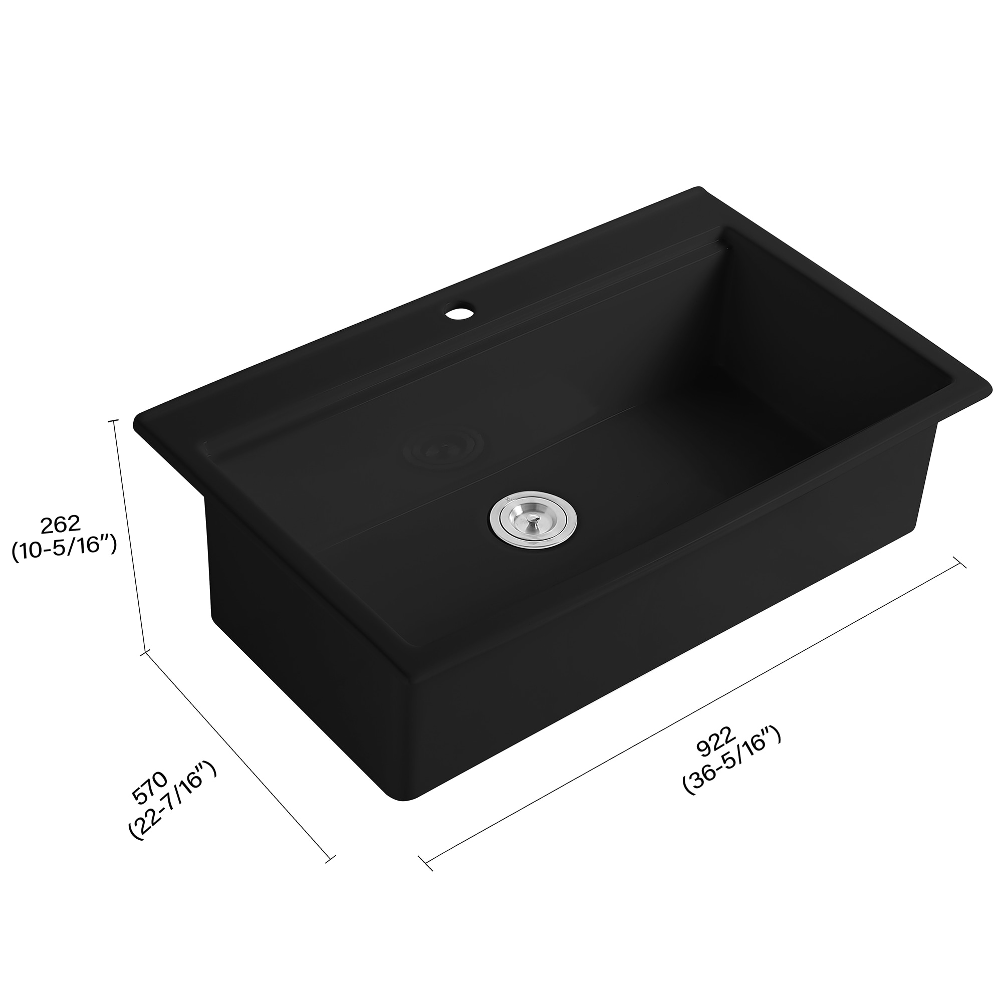 AKDY LWKS826B Kitchen-Sinks - View #6