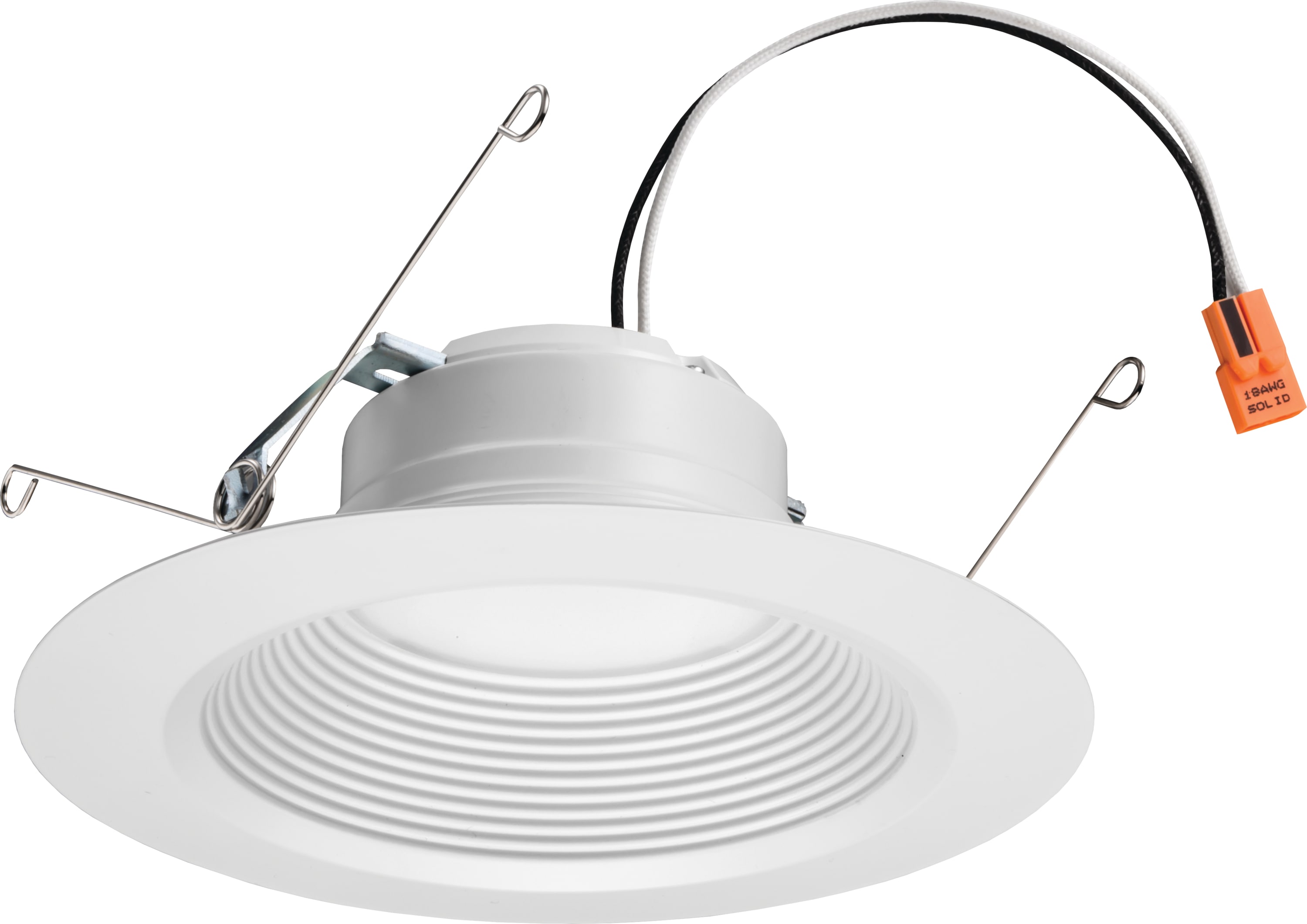 Jeugd Wissen Archaïsch Lithonia Lighting E-Series White 5-in or 6-in 800-Lumen Warm White Round  Dimmable LED Recessed Downlight at Lowes.com