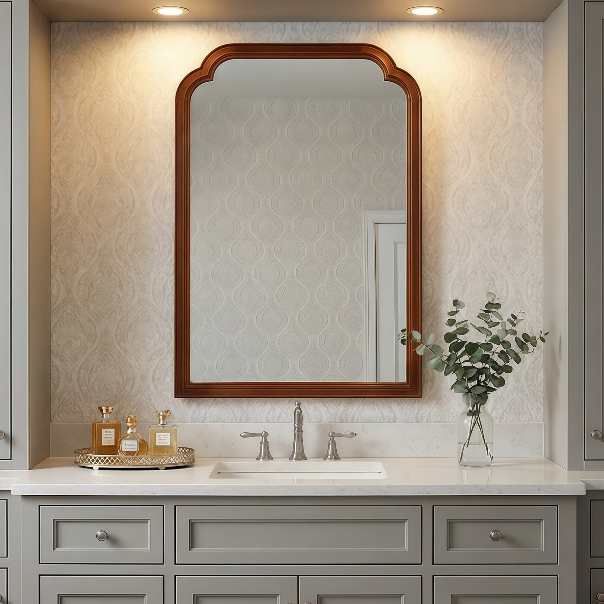 IAK ZYM100469 Framed-Bath-Mirrors - View #3