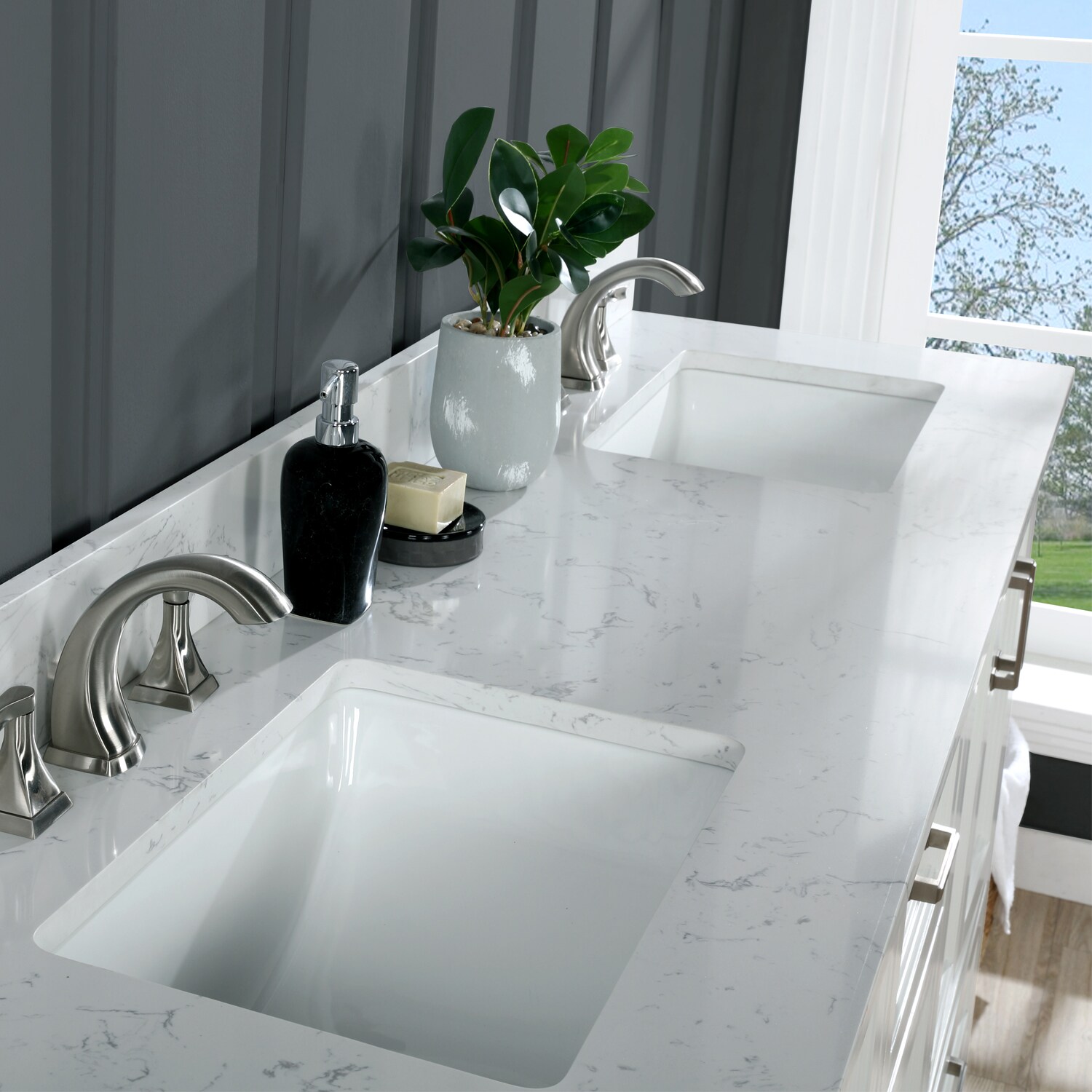 Altair 538072-WH-AW Bath-Vanity-Combo - View #3