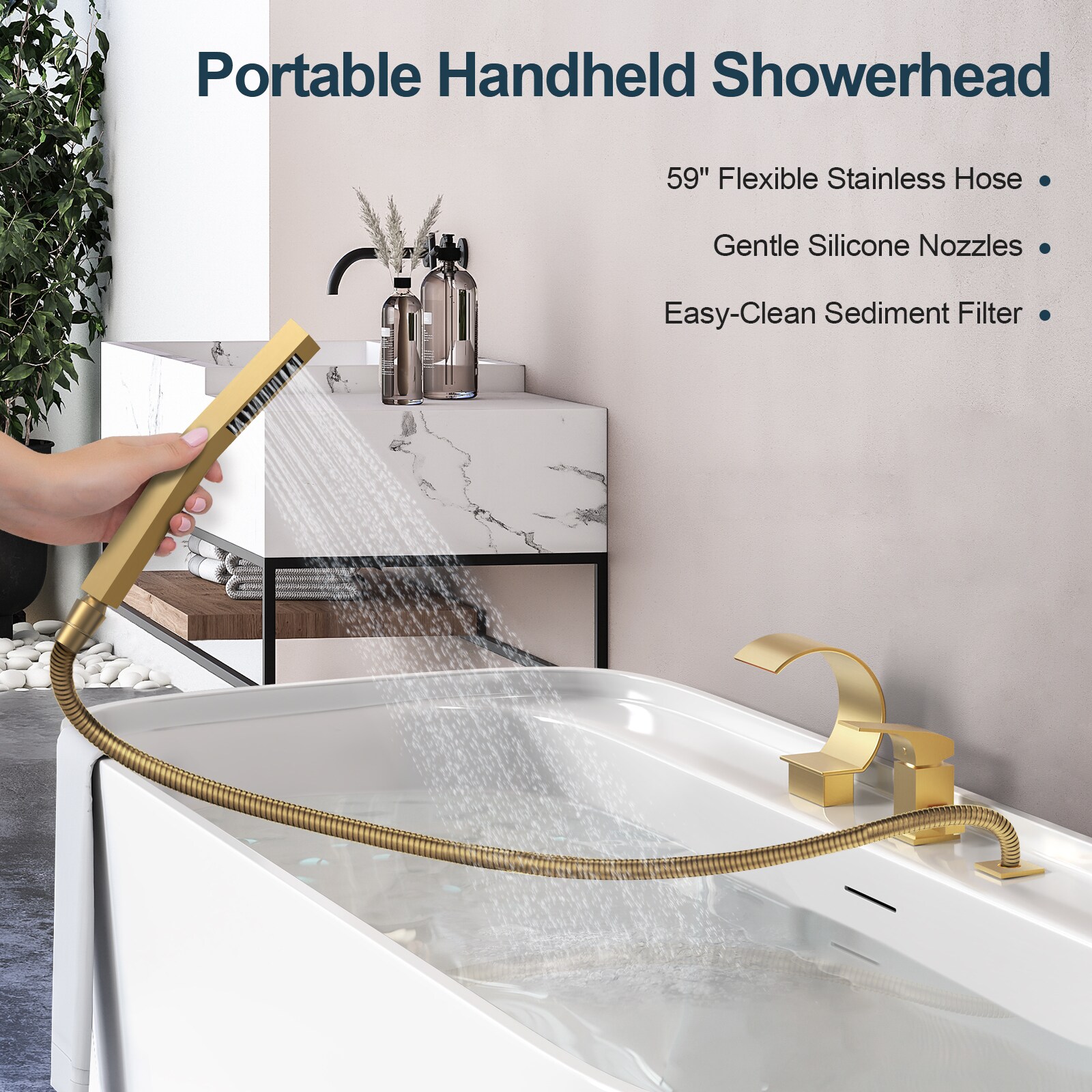 GRANDJOY TOBILI202C Roman-Tub-Faucets - View #8