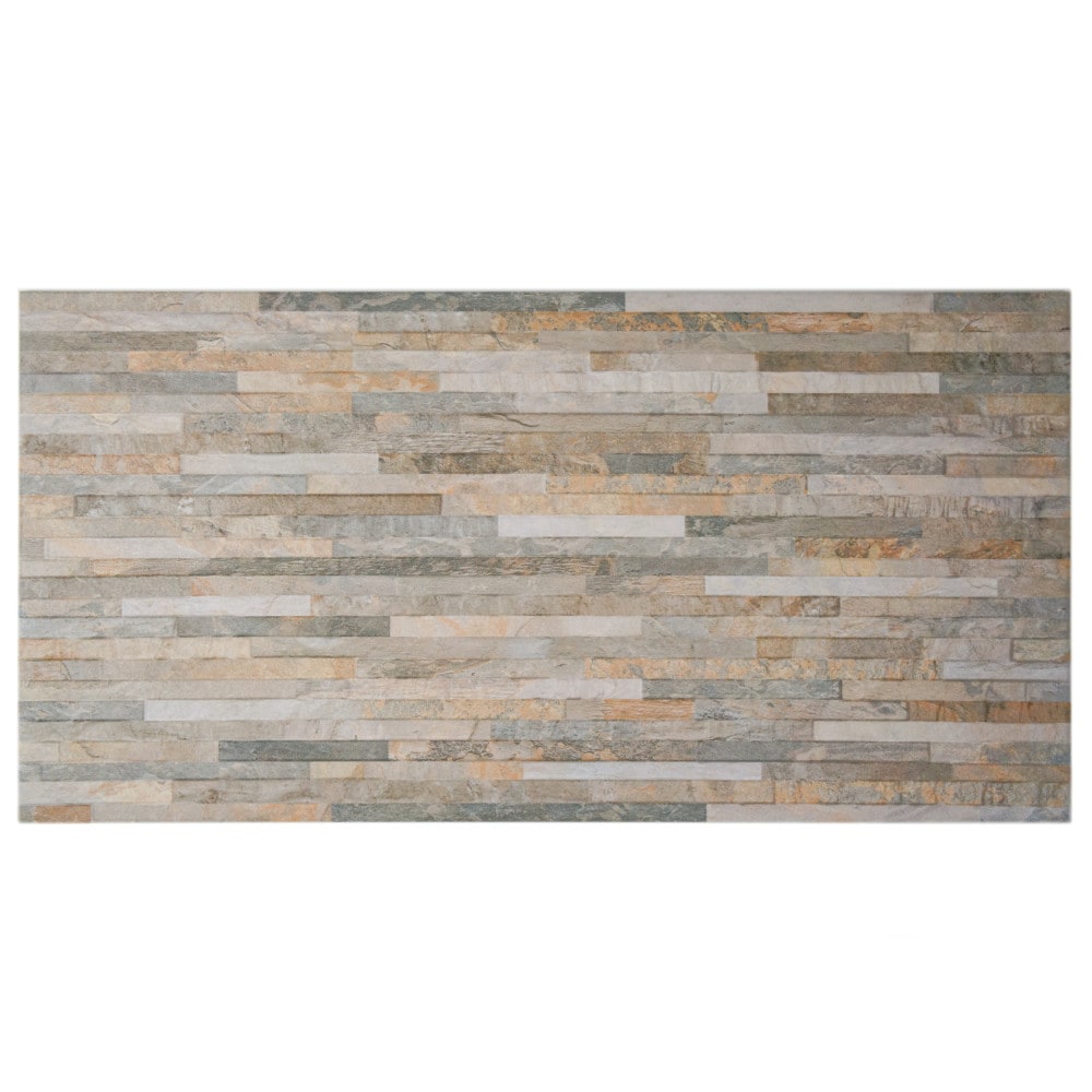 Affinity Tile S1WGFMURAO Sample - Muro Ardesia Ocre 12-in x 13-in Matte Porcelain Wall Tile