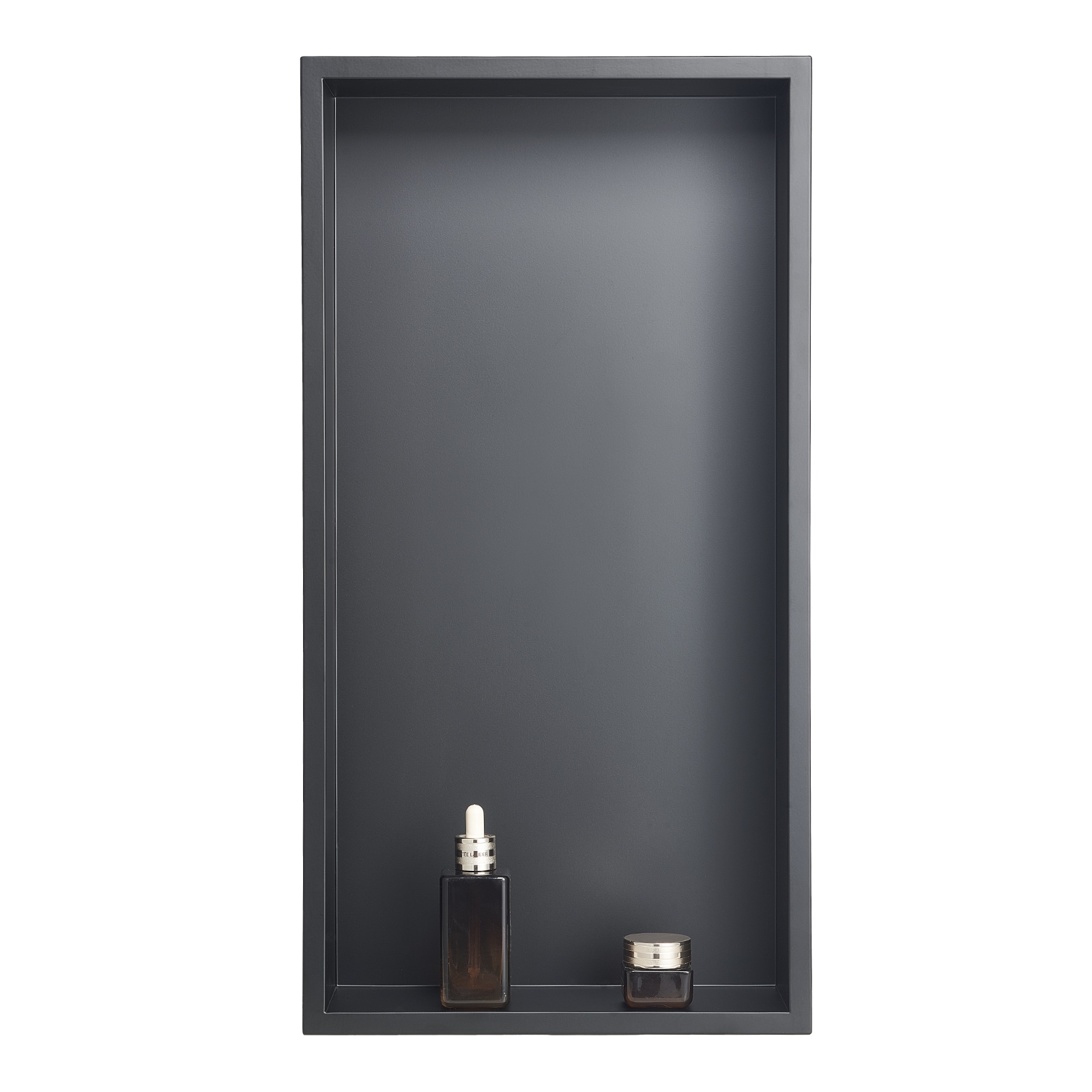 GIVIMO 13 x 25 x 4-in Shower Niche Black Recessed Tile-Ready Wall Niche 304 Stainless Steel Shampoo and Soap Shower Shelf Sealed Waterproof for Bathroom Tile Walls