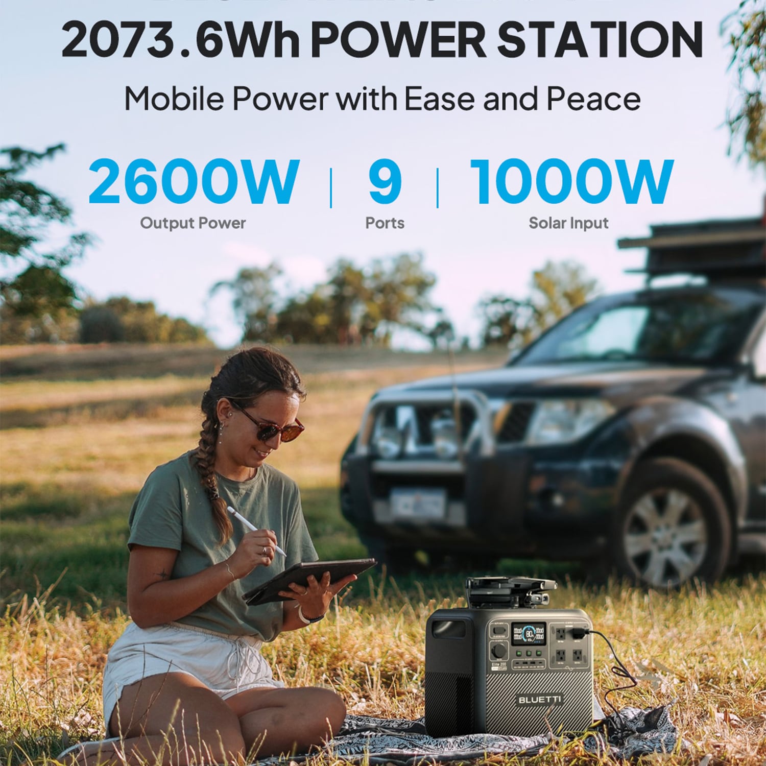BLUETTI EL200V2+PV200-LWSUS Solar-Generators - View #7