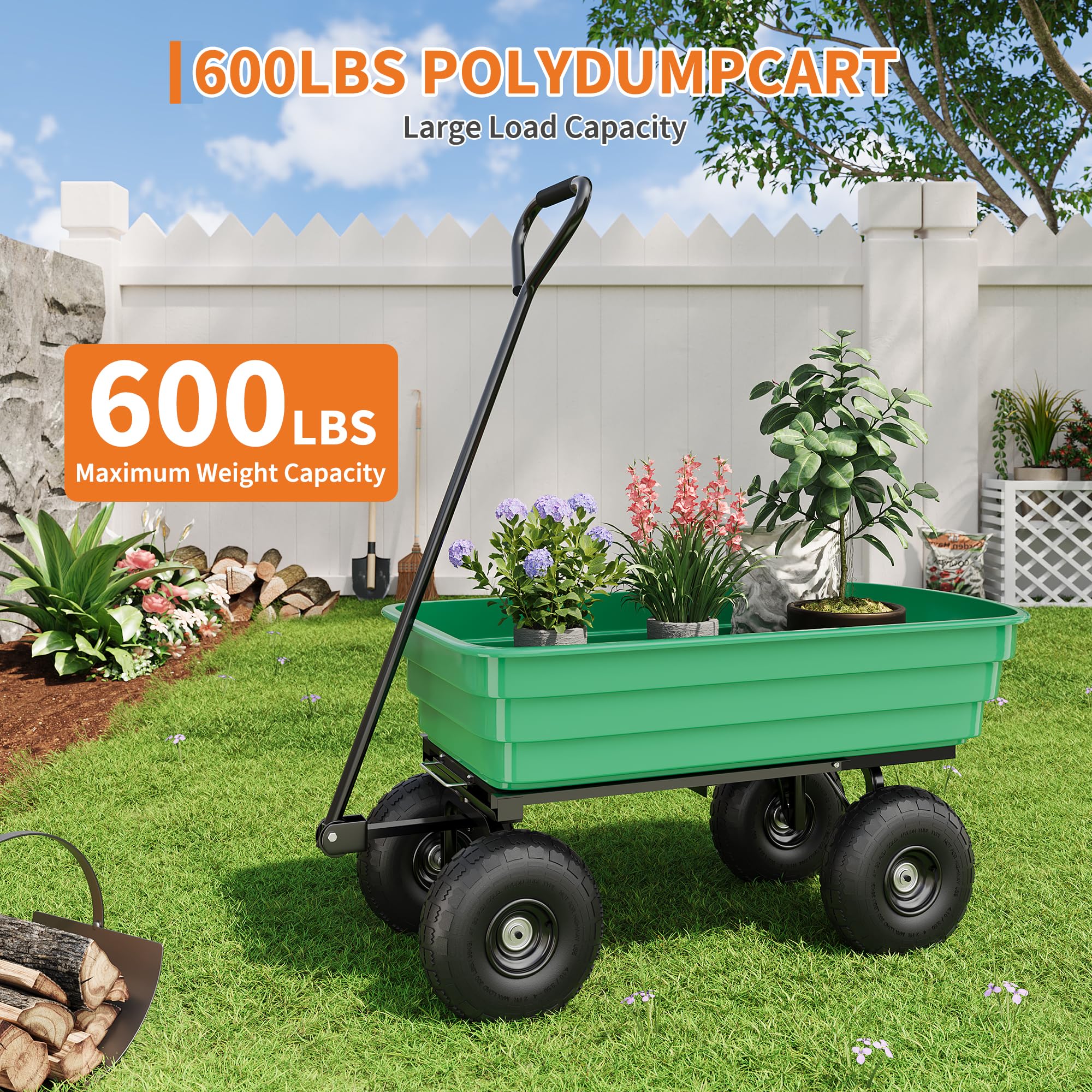 GarveeLife LMYLC-658759 Dump-Cart - View #2