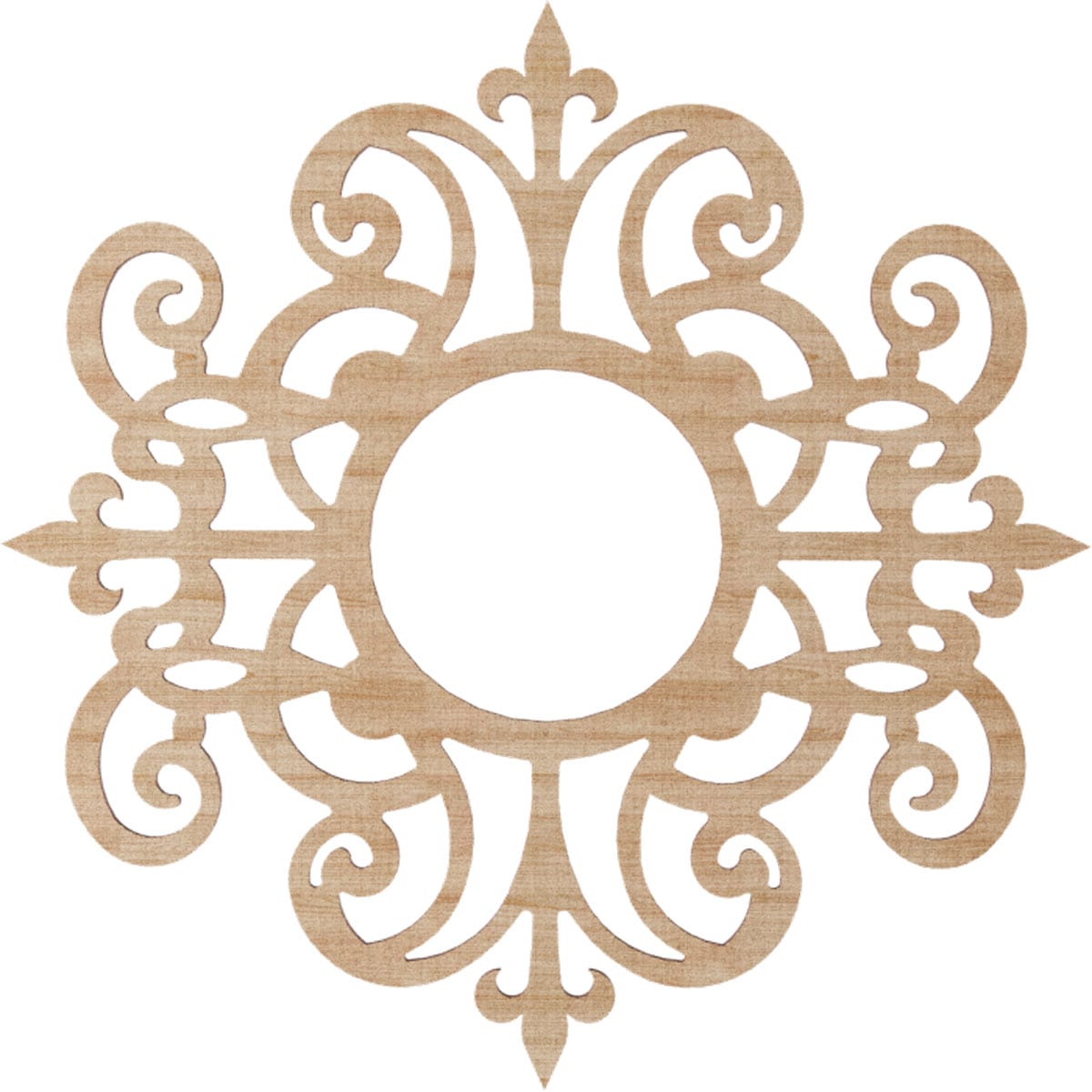 Ekena Millwork CMWP16X16X0250DIAL Ceiling-Medallions - View #4
