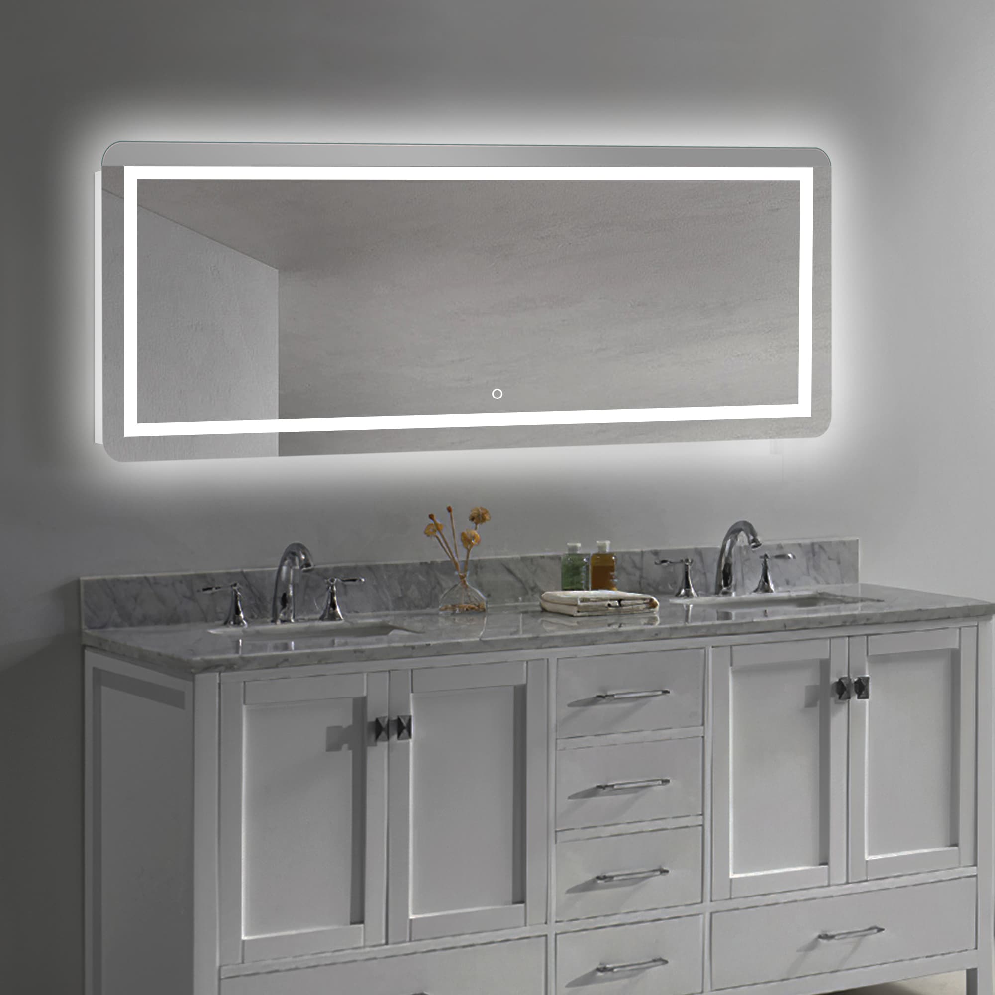 Dovelina JJ01324ZZZ Framed-Bath-Mirrors - View #2