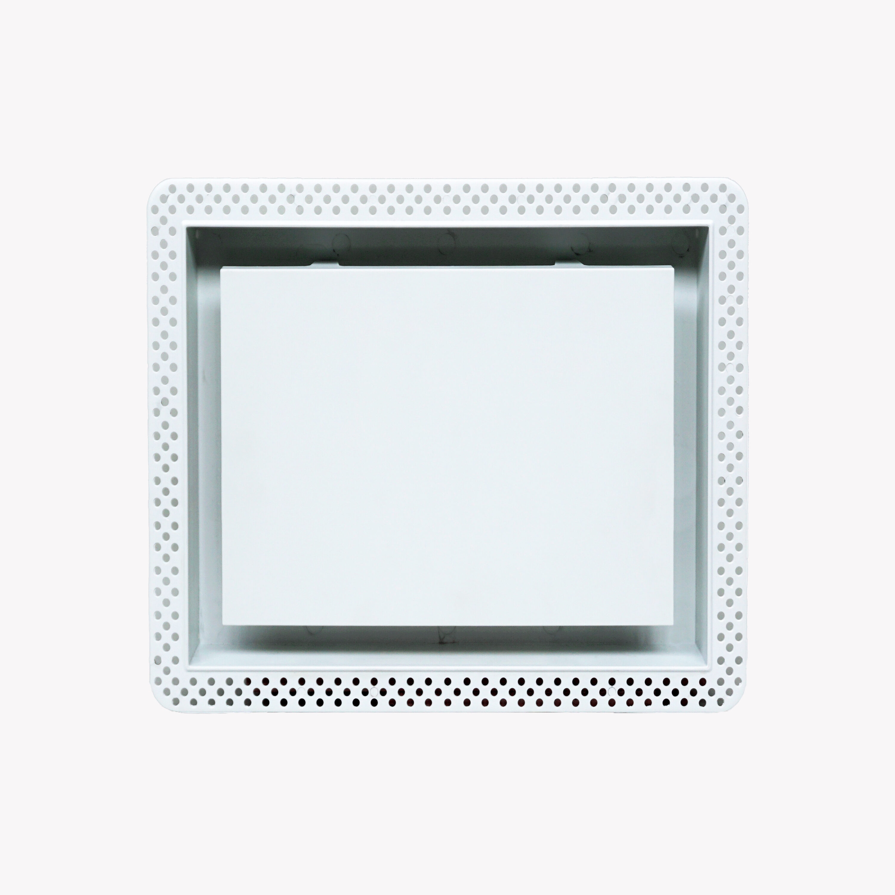 Fittes DWLITBD14X14WHT 14-Inches x 14-Inches ABS plastic White Sidewall/Ceiling Return air grille