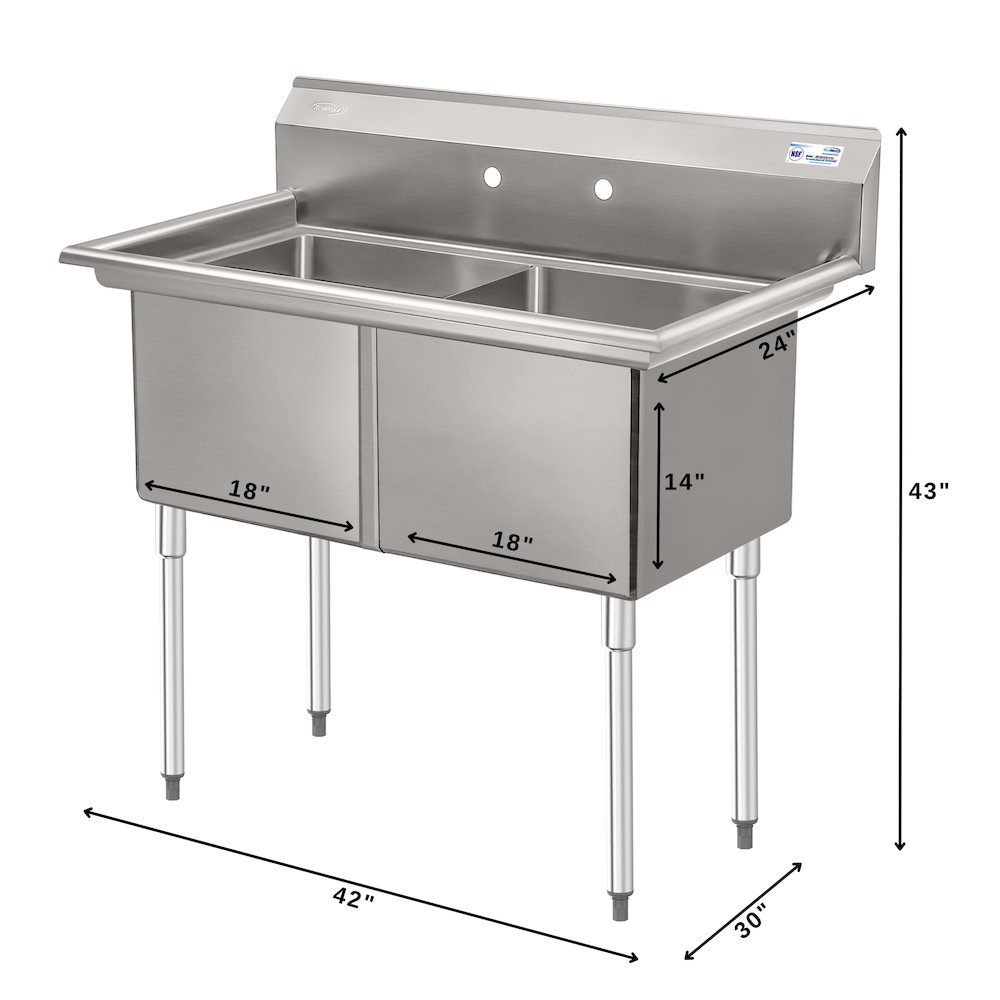 KoolMore KM-SB181814-N3 Kitchen-Sinks - View #2