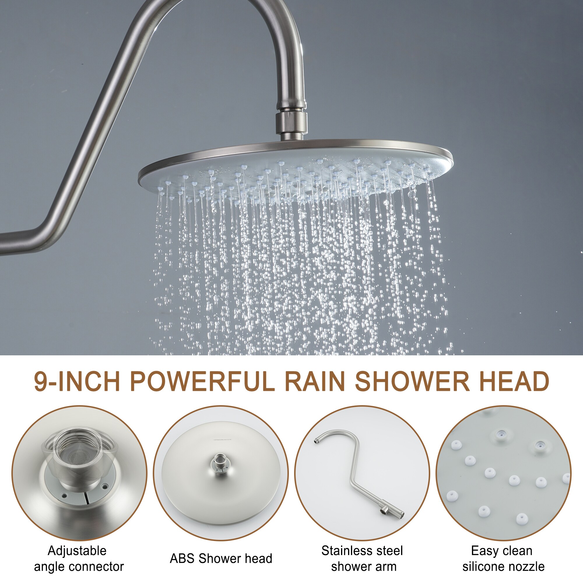 Clihome RB0712 Showerhead-Bar-Panels - View #8