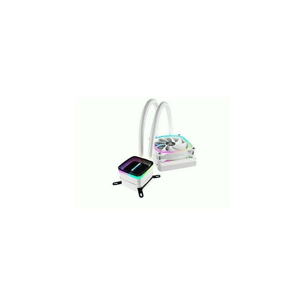  ISTR393457 Lepatek ELC-AQF120-SQA-W Aio White Glossy Acrylic Aquafusion 120 Cooling Fan