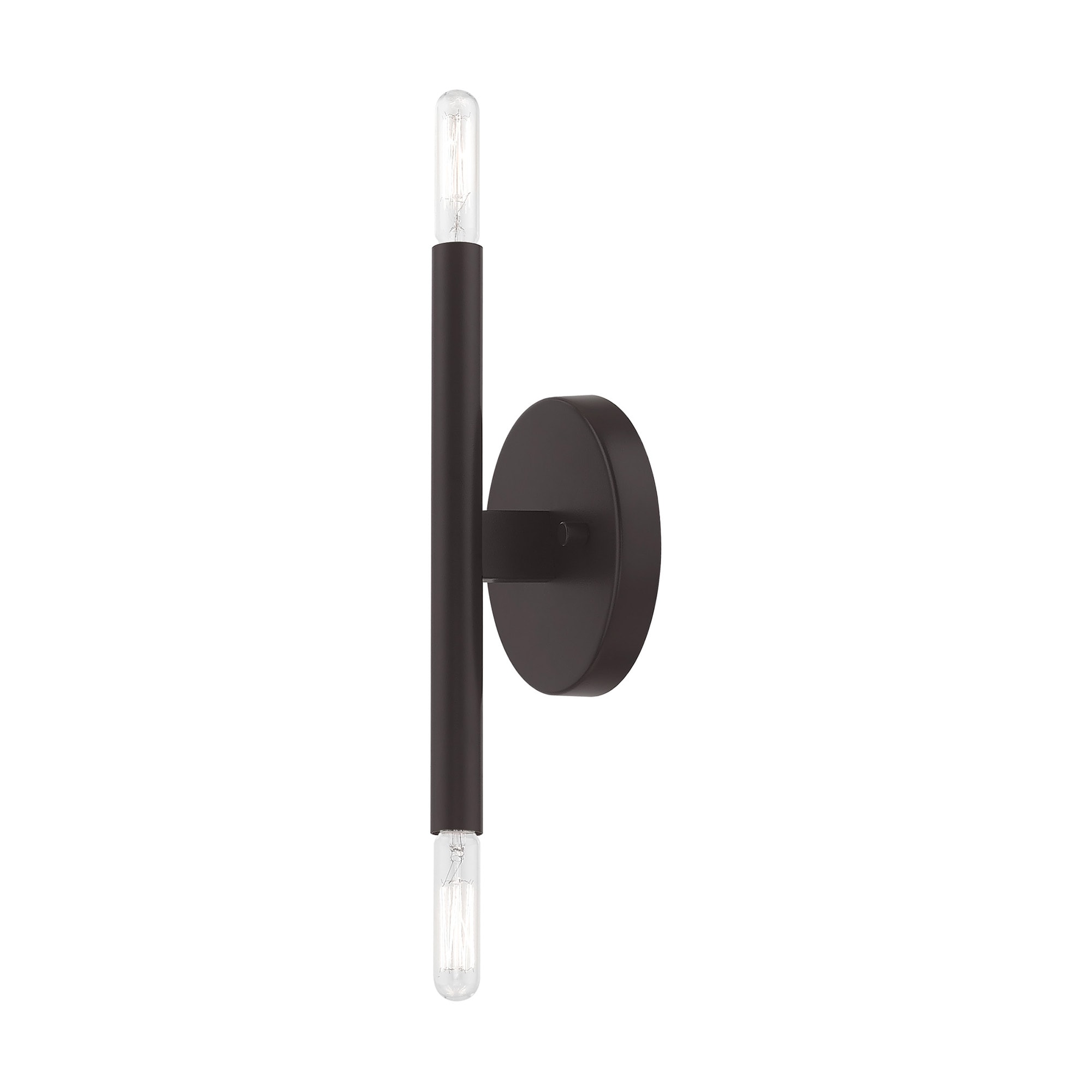 Copenhagen Industrial Bronze 2-Light ADA Wall Sconce