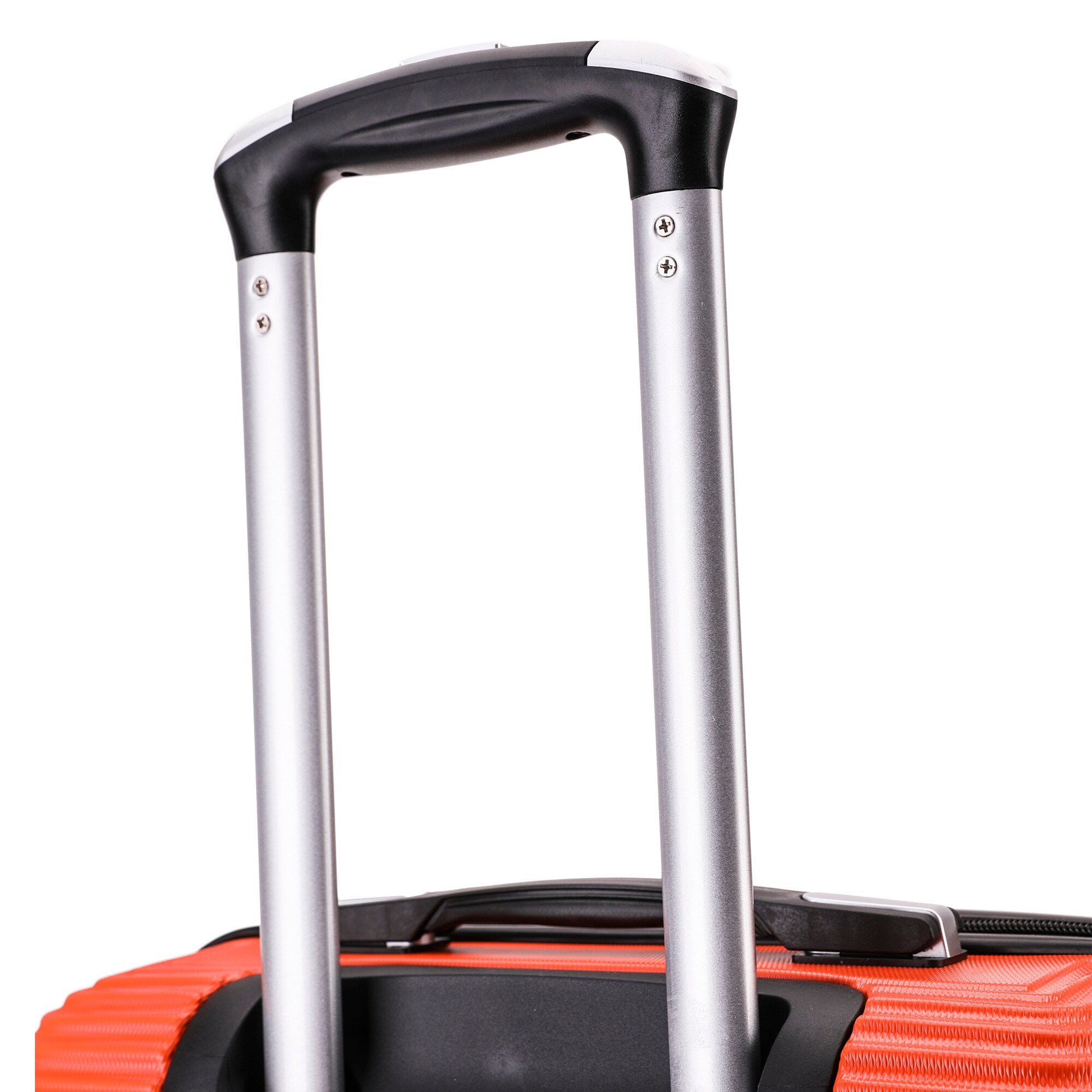InUSA 18.70 x 11.42 x 29.33 ORANGE Polycarbonate Hardshell Suitcase set ...