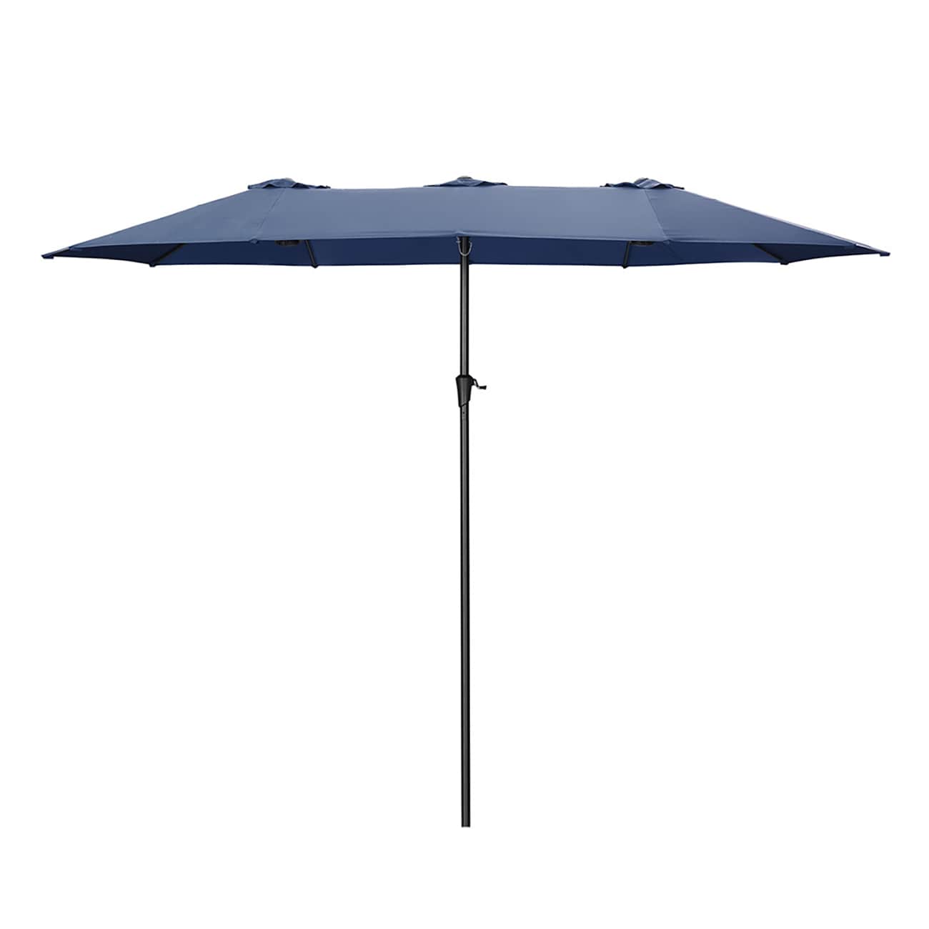 GDY GD-OTU032NB 9-ft Steel Multiple colors/finishes Crank Garden Patio Umbrella