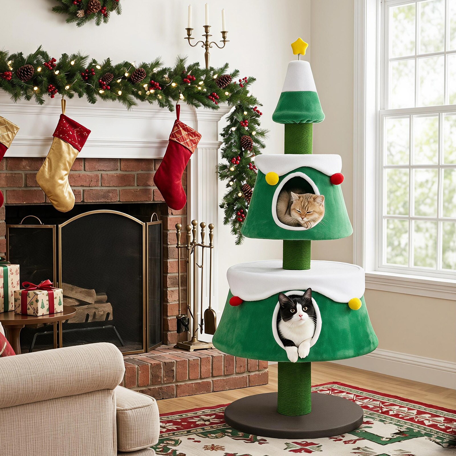 Costway CSHY007065 Cat-Trees - View #4