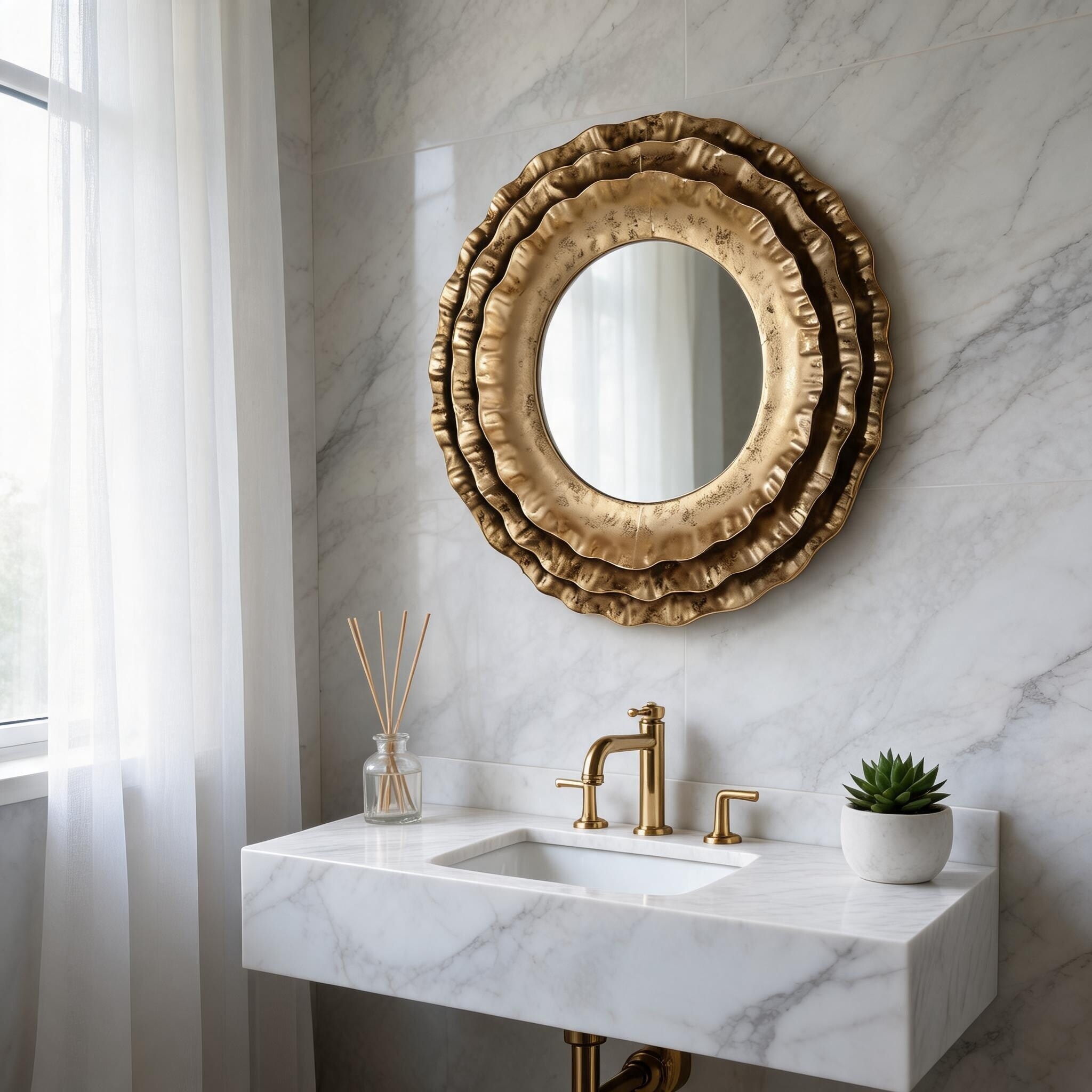 LIVACA LYR102543 Framed-Bath-Mirrors - View #2