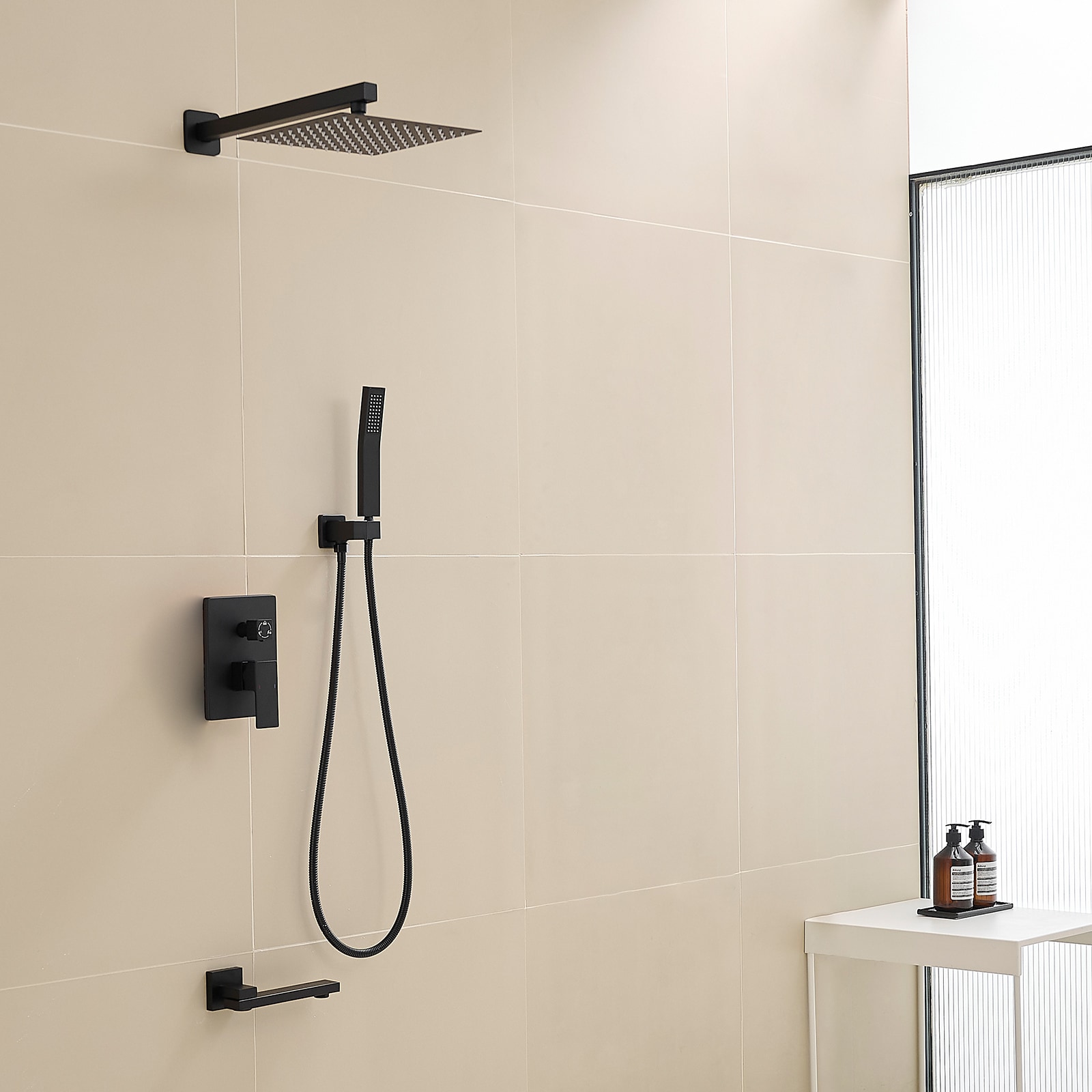 Tahanbath MT2-2P374292 Showerhead-Bar-Panels - View #2