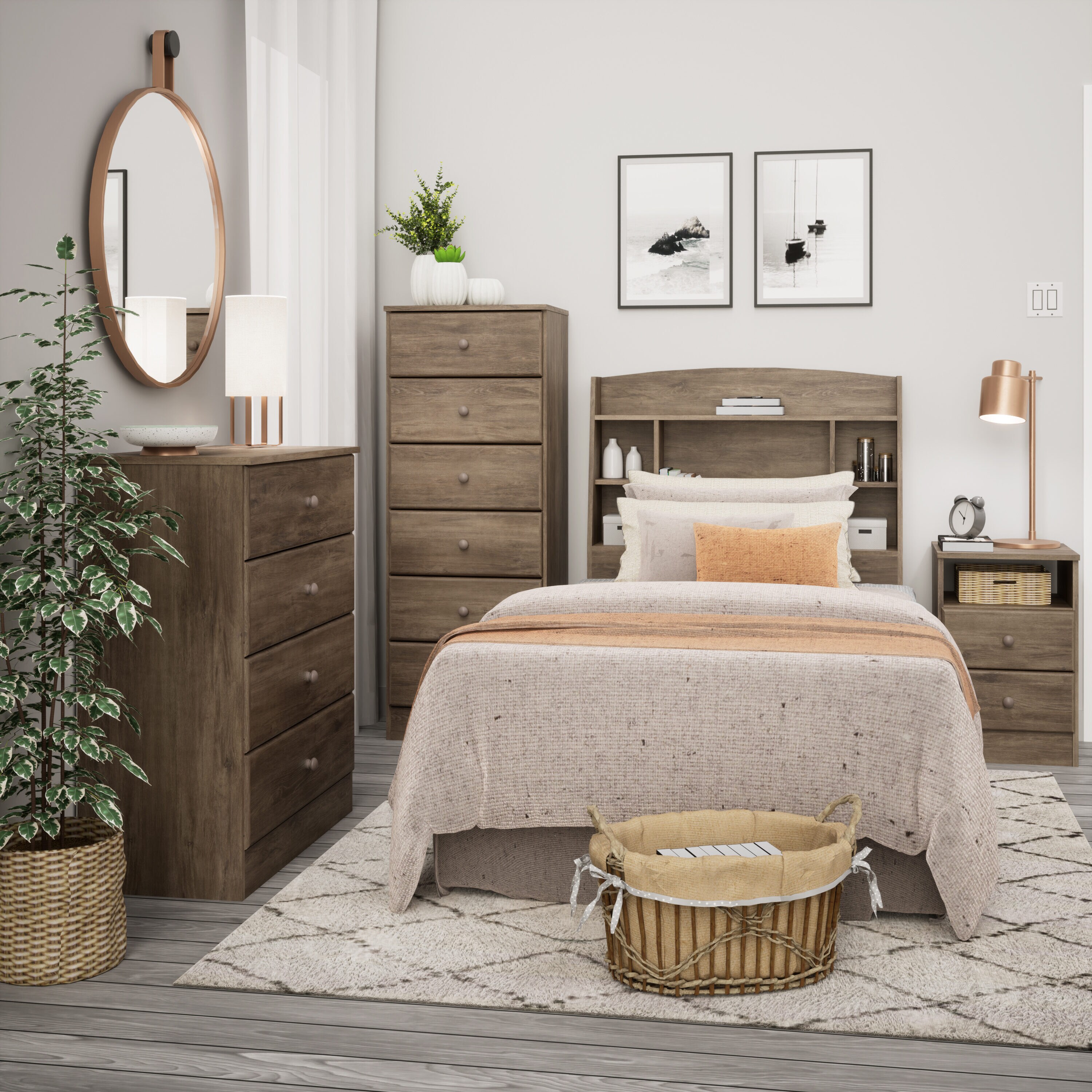 Prepac DHFT-0401-1 Upholstered-Headboards - View #3