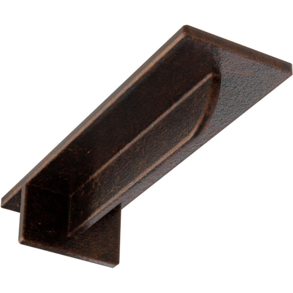Ekena Millwork BKTM03X10X02HEACO Heaton Hidden 10-in x 3-in x 2-in Antique copper Steel Countertop support bracket