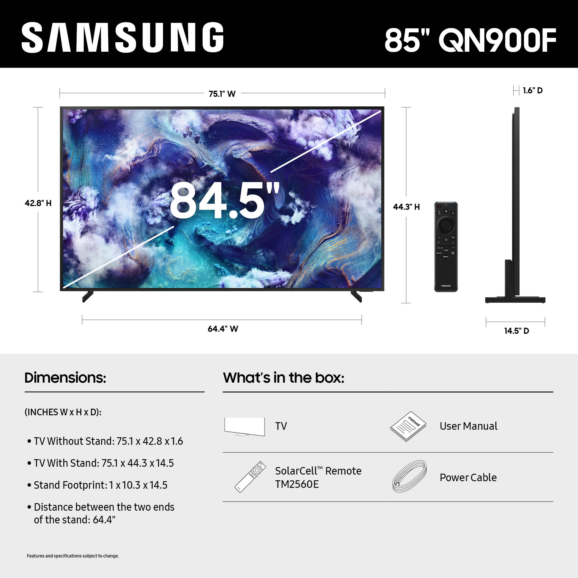 Samsung QN85QN900FFXZA tvs - View #4