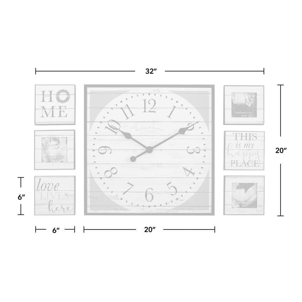 FirsTime 31097 Indoor-Outdoor-Clocks - View #4
