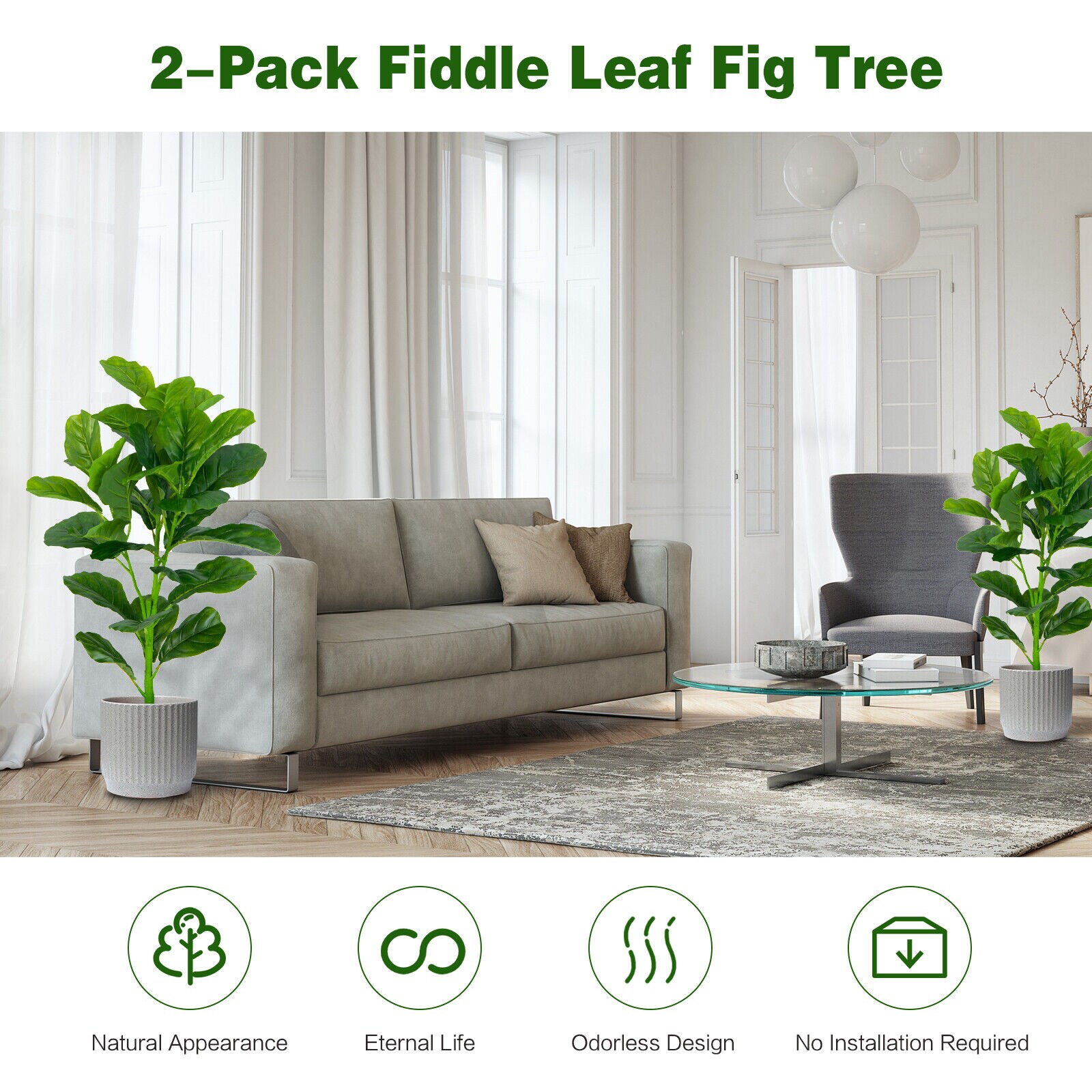 Slickblue D-CO-2-30101ZH Artificial-Plants-Trees - View #6