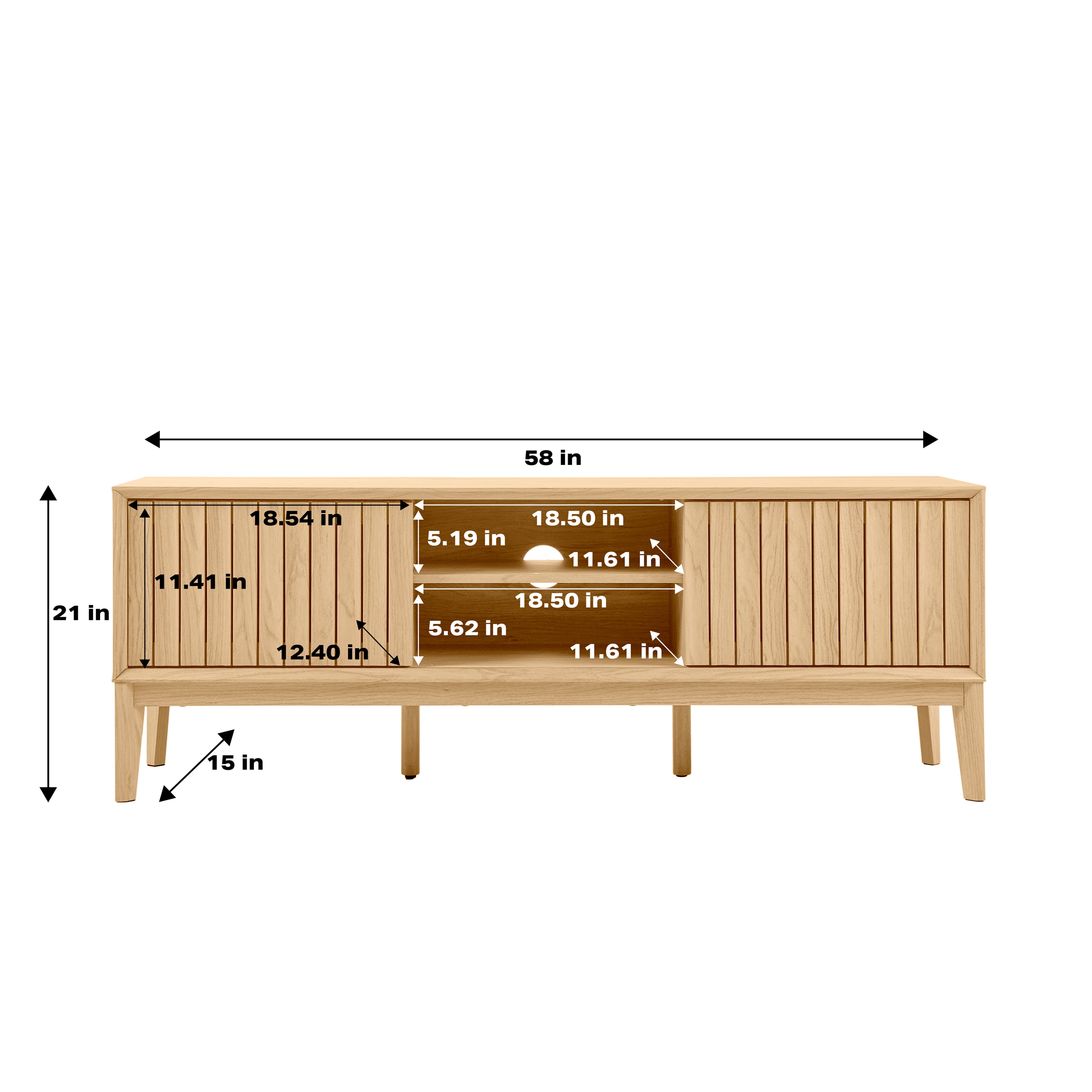 JONATHAN  Y TVS1000A Tv-Stands - View #11