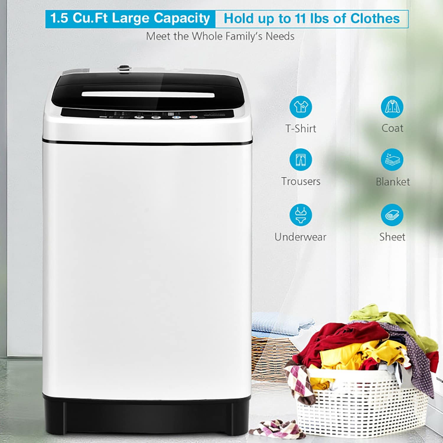 COMFEE' 1.6 Cu ft Portable Washing Machine Review - Is It Worth It? 